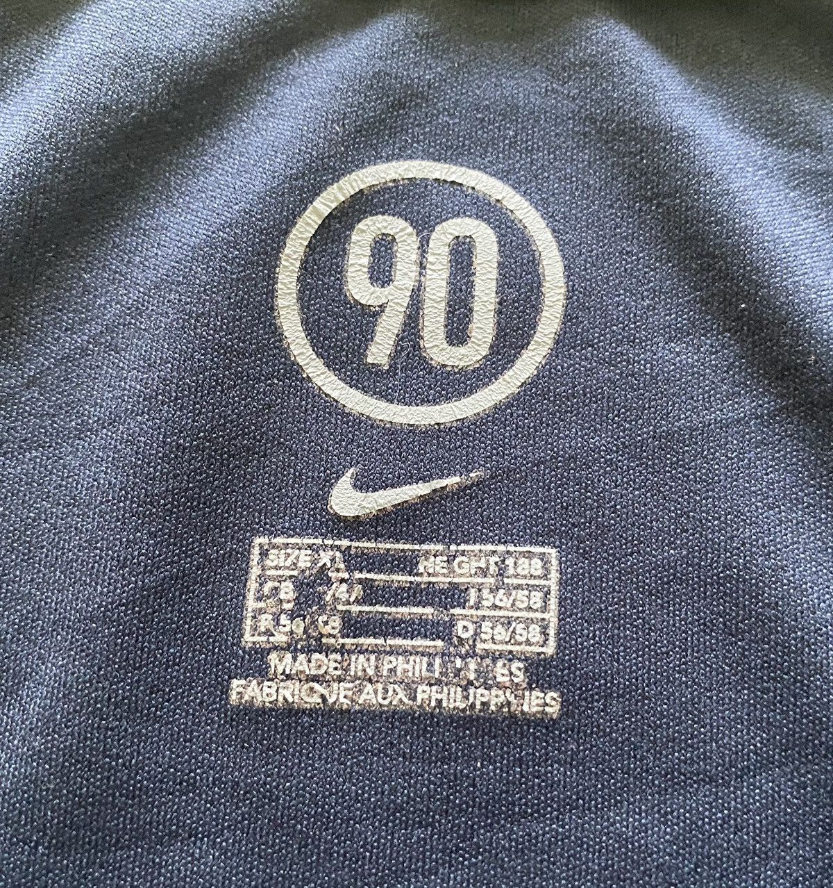 Nike Total 90 T90 Vintage Jersey T-Shirt Streetwear Y2K - 9