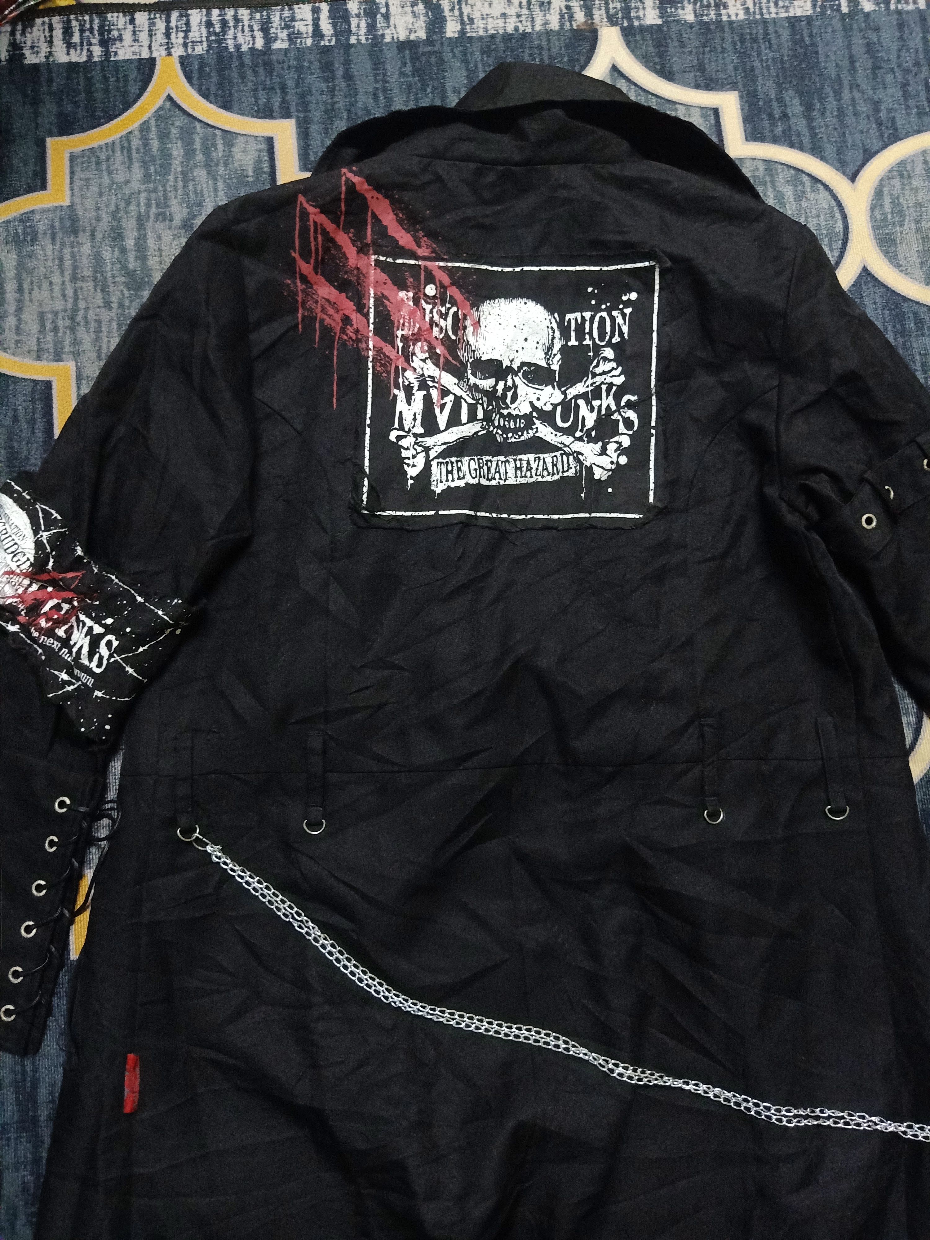 Seditionaries - assymetrical Mad Punk Acid Jazz Men seditionary Long Jacket - 8