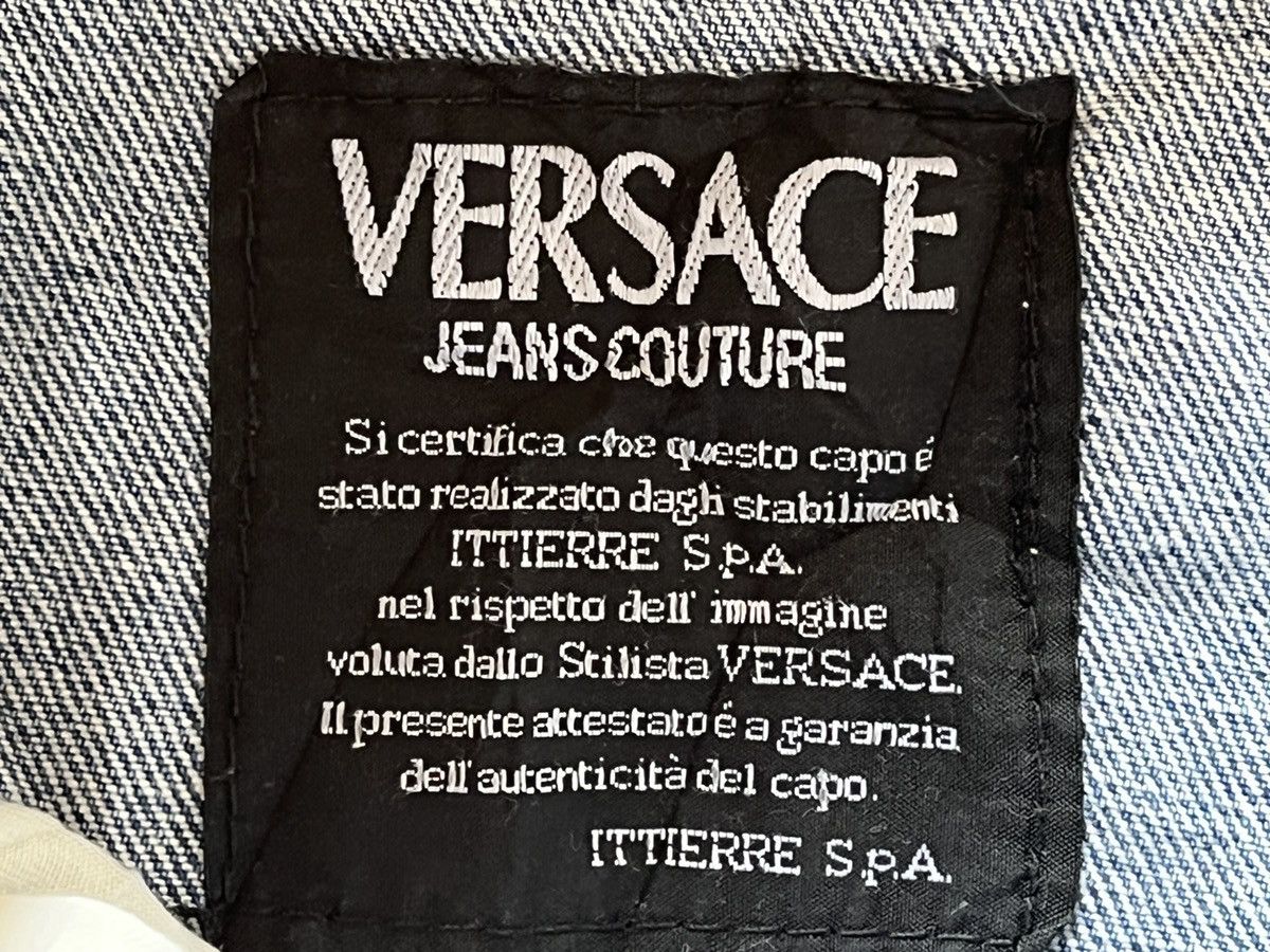Vintage - VERSACE JEANS COUTURE MADE IN ITALY - 12