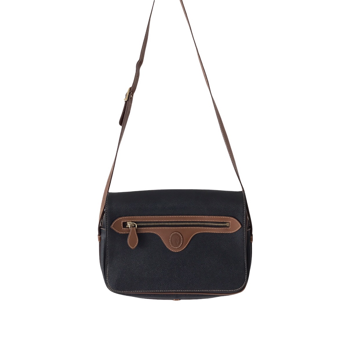 Vintage - Authentic Vintage Trussardi Italy Leather WMN Crossbody Bag - 2