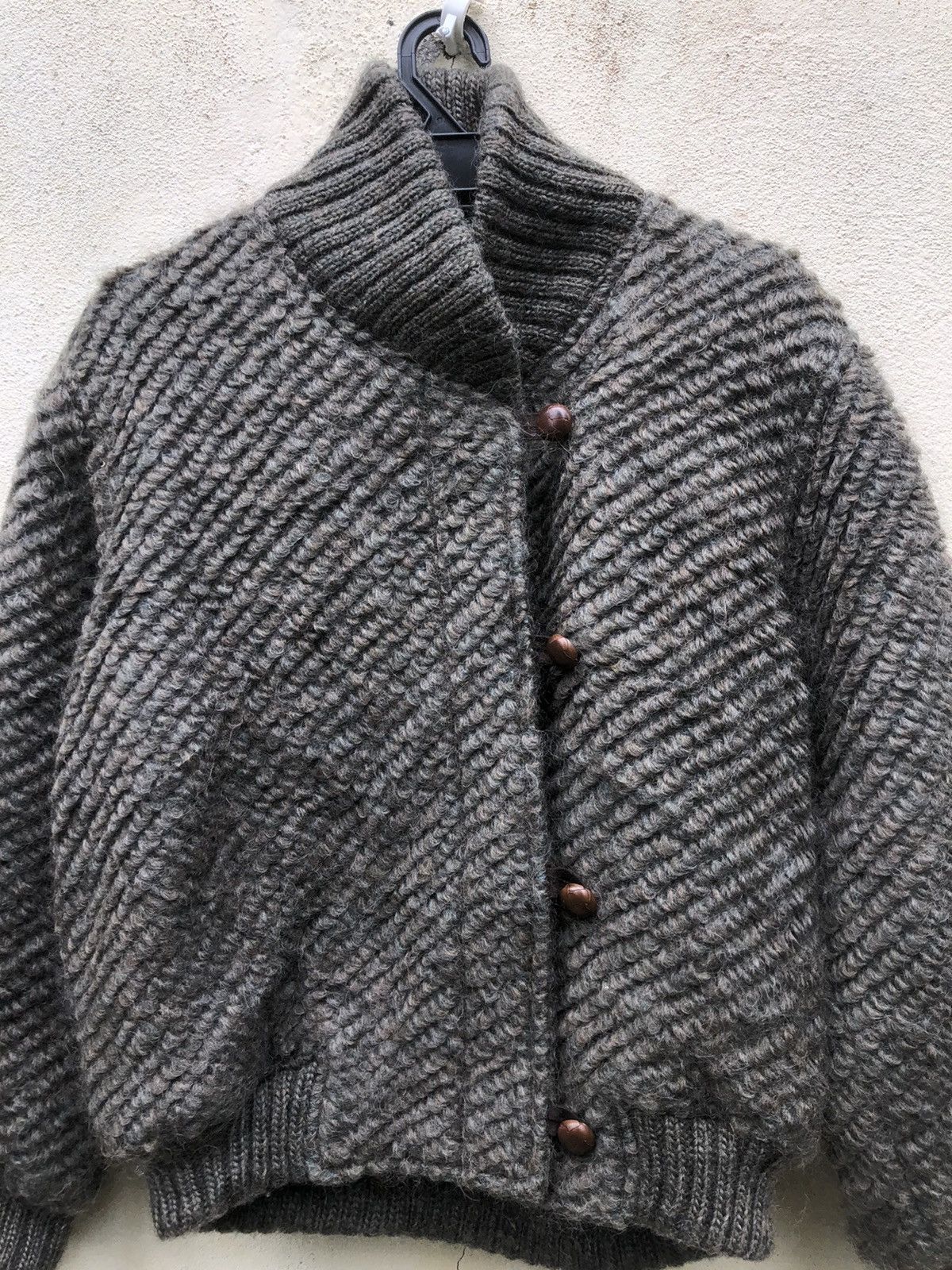 Burberry Prorsum - BINDING OFFER ❌MOHAIR Vintage Burberry Wool Mushroom Button - 8