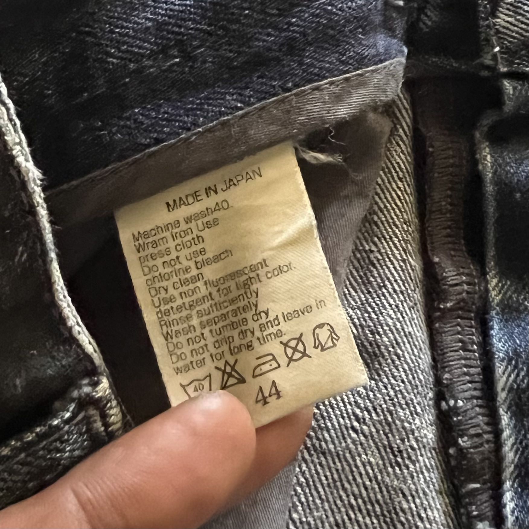 Civarize Zebra Wash Flared Jeans - 9
