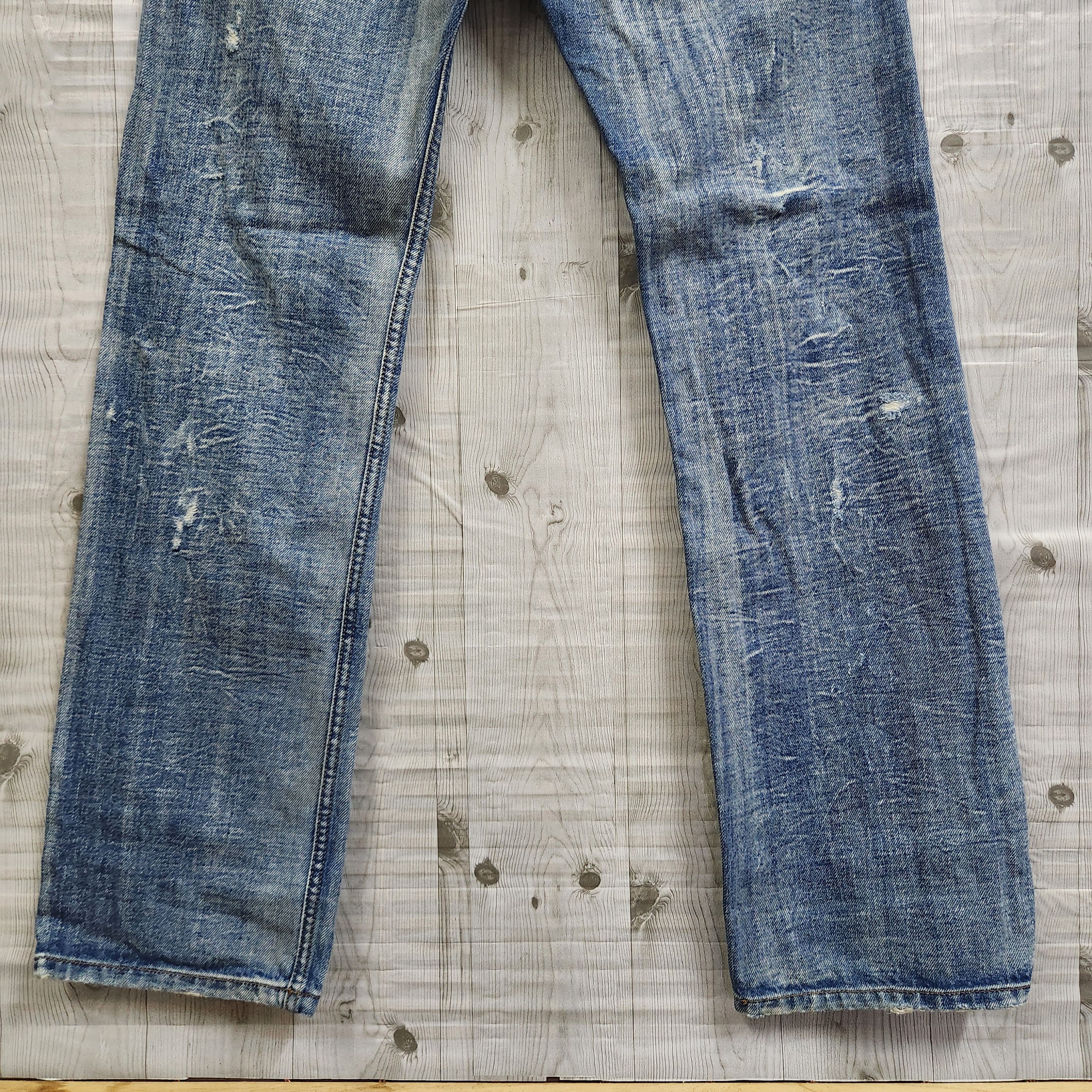 Distressed Denim Diesel Viker Jeans Made In Italy - 8