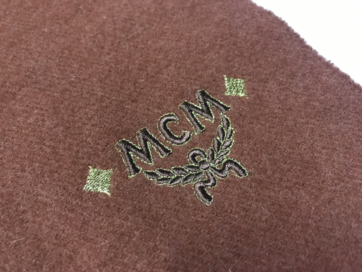 MCM pure wool scarf muffler - 2
