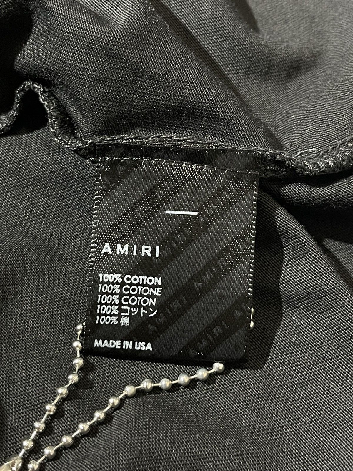 Amiri Vintage Collegiate Tee - 5