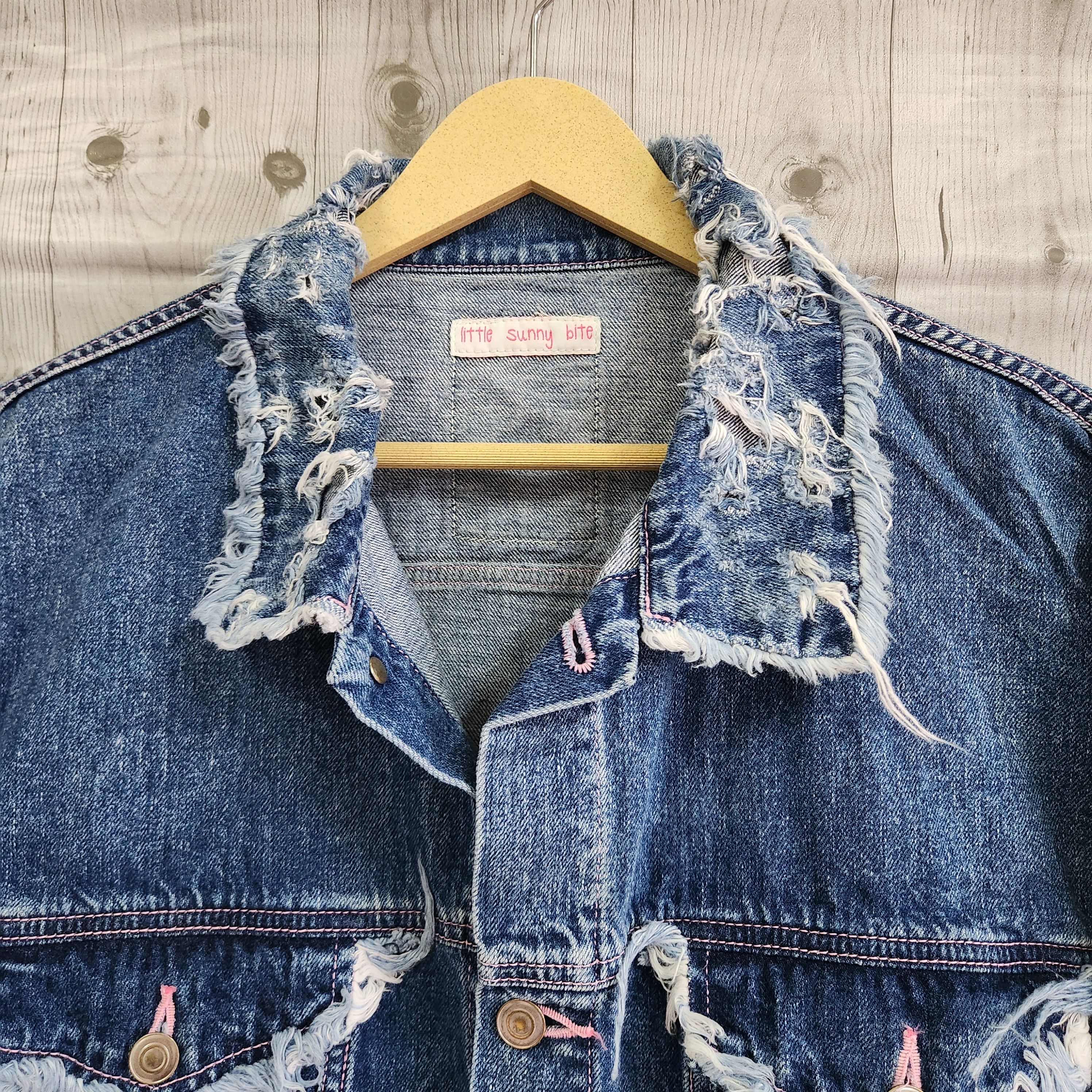 Japanese Brand - Steal 🌟 Japan Hysteric Designer Denim Jacket - 16