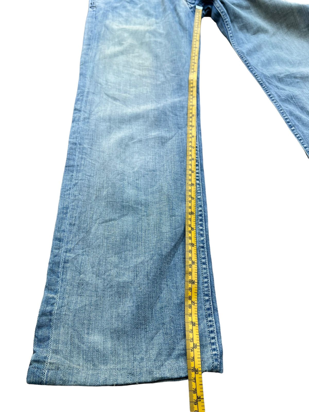 Vintage Distressed Diesel Industry Wide Jeans 32x30 - 13