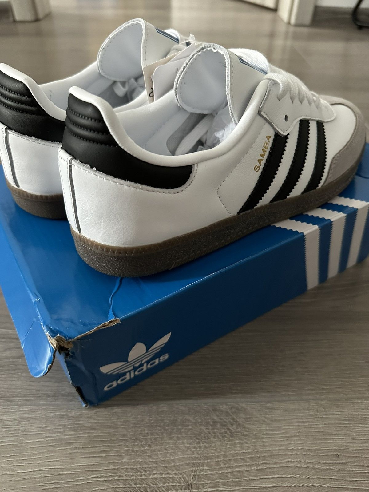 Adidas Samba OG White/Black - 5