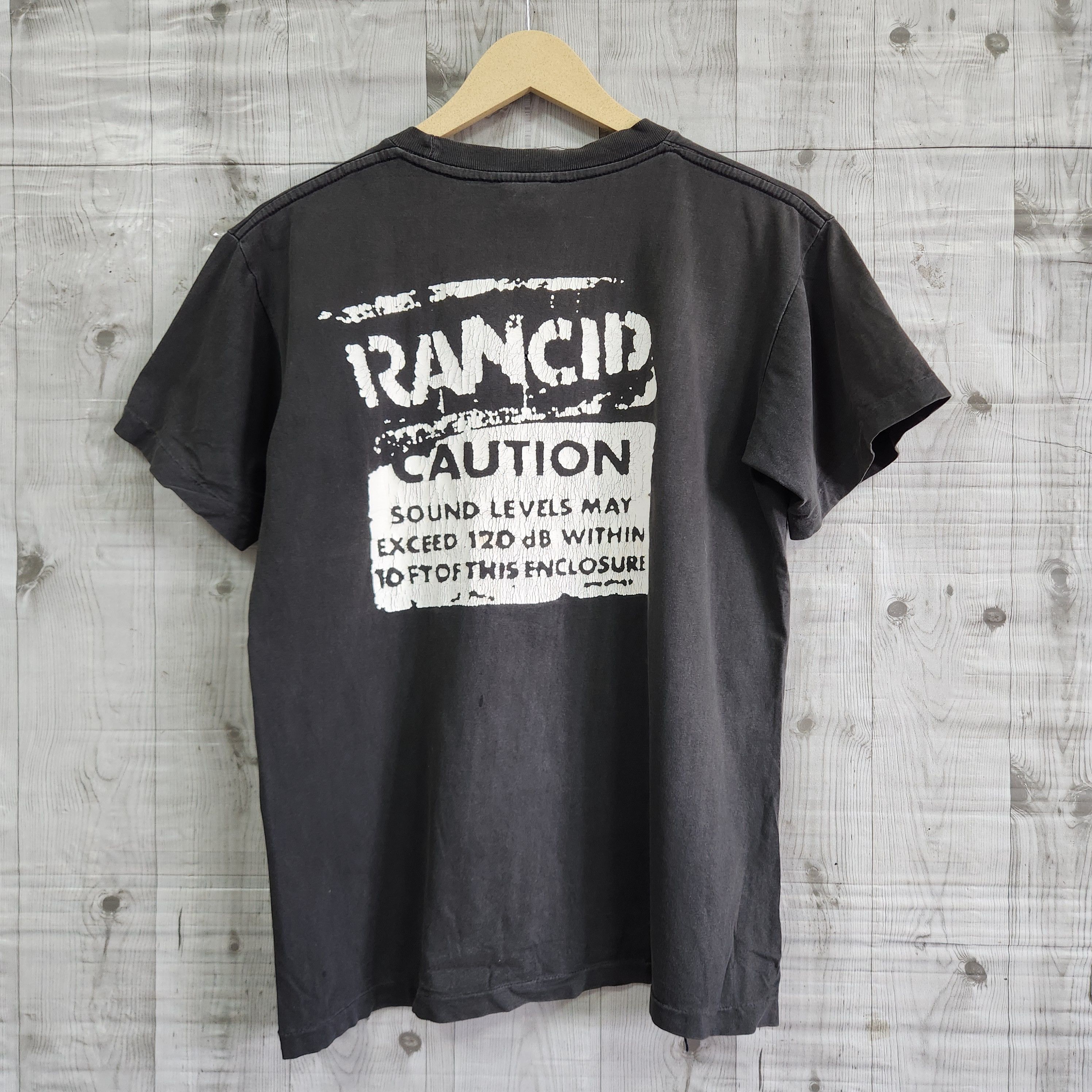 Vintage 2000s Rancid Give Em The Boot TShirt Single Stitch - 16