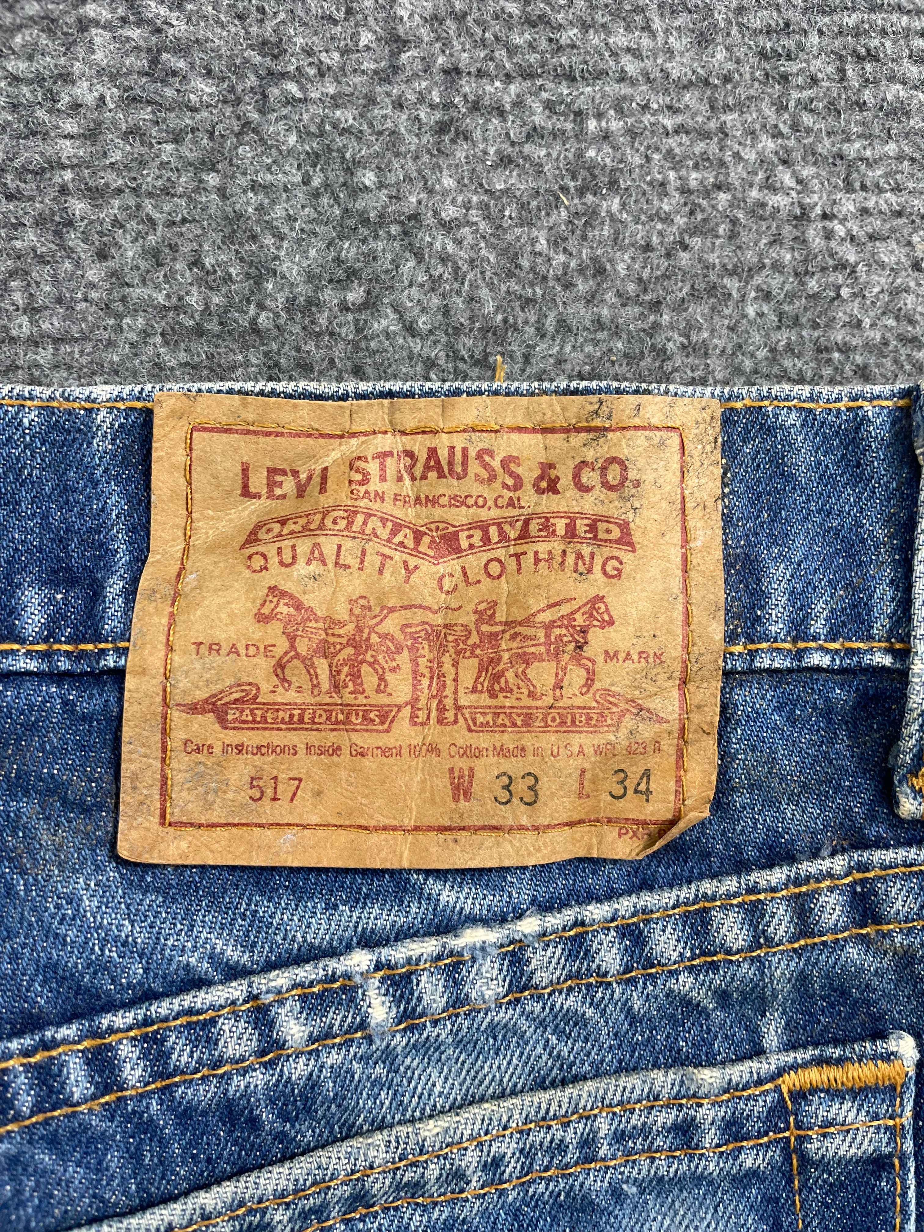 Vintage - Vintage 90s Levis 517 Flared Bootcut Jeans