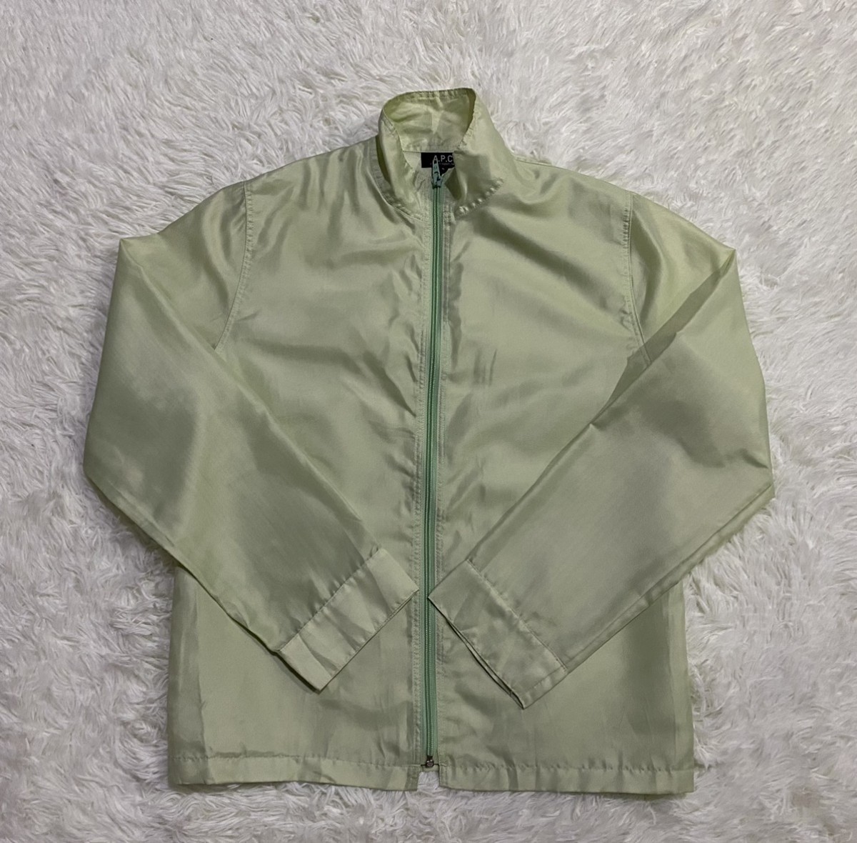 A.P.C Nylon Zipper Jacket Windbreaker - 3