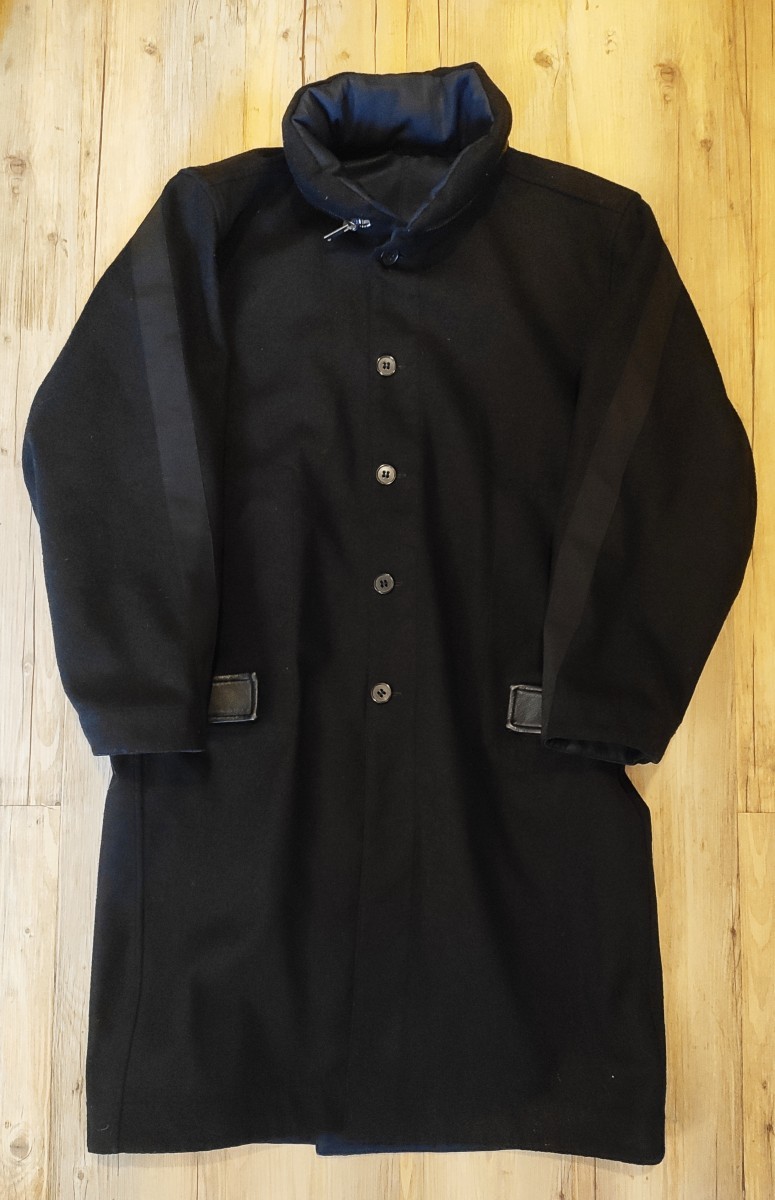 Reversible long coat.Like Rick Owens or Sacai - 7