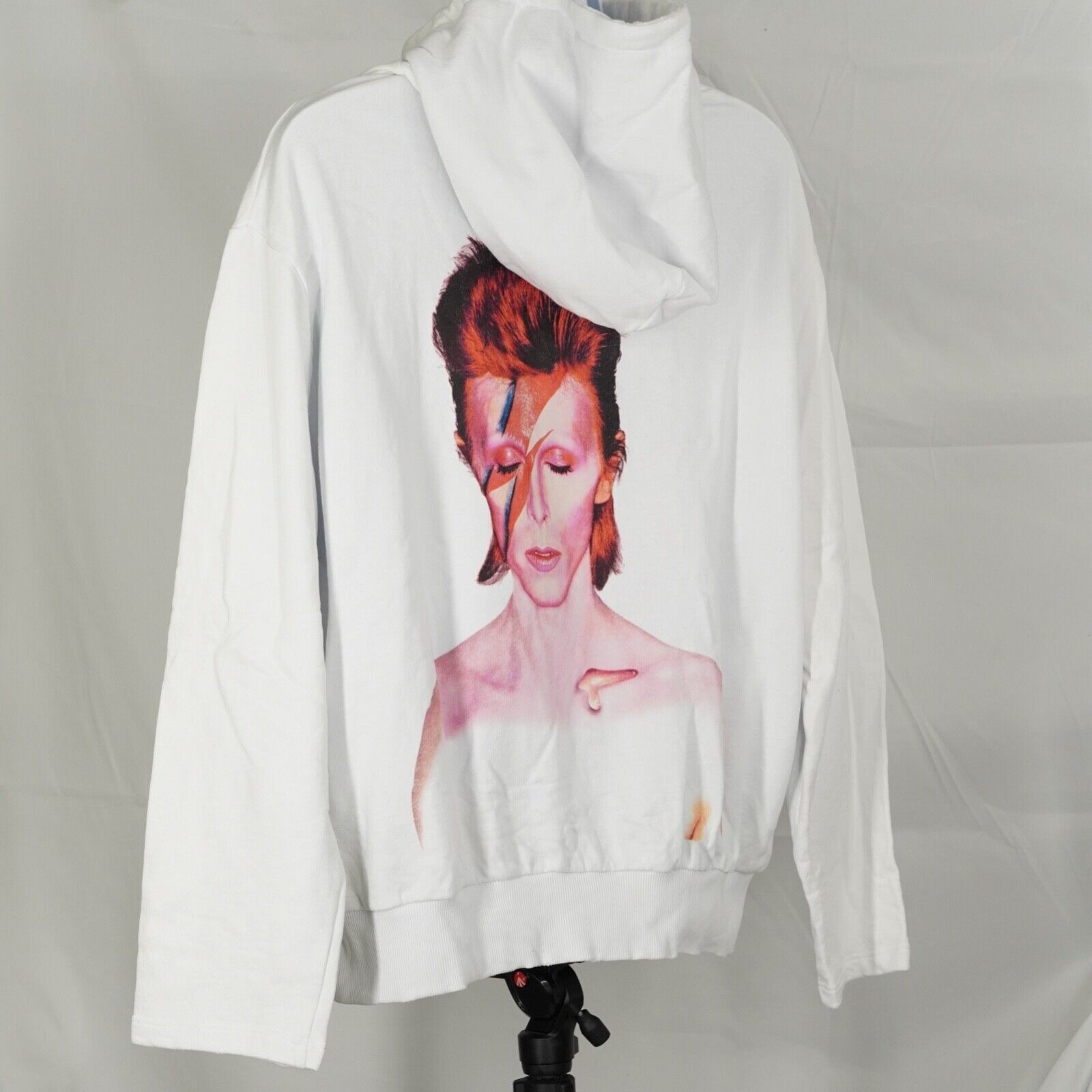 David Bowie IH NOM UH NIT Hoodie Sweatshirt White Paris M - 7