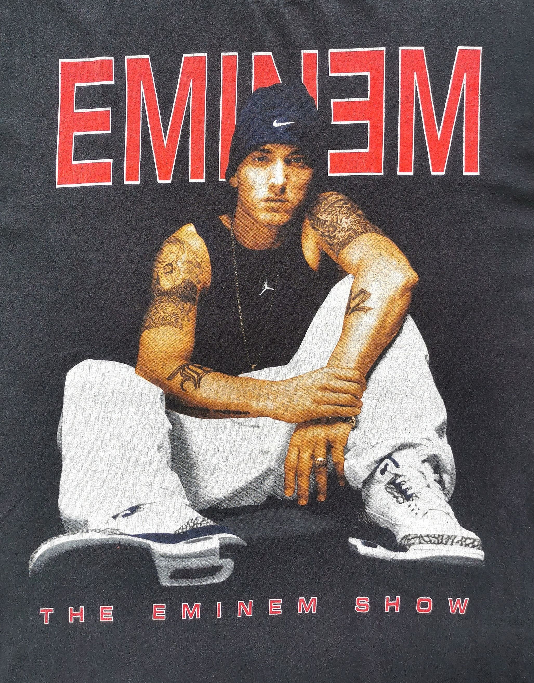 Vintage Eminem The Eminem Show Tshirt Wear Nike Air Jordan - 6