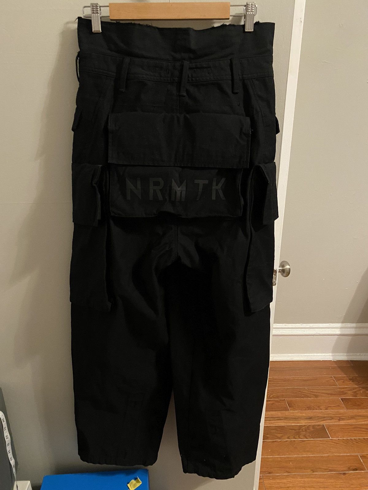 17aw neuromantika baggy cargo pants - 9