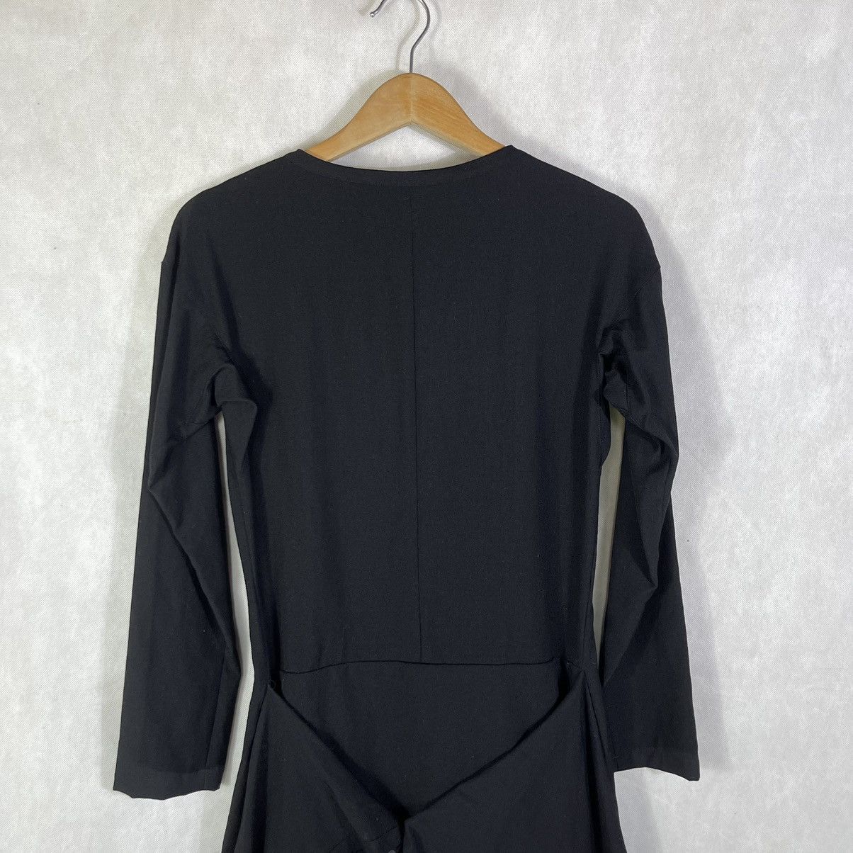 Rare! Zucca by Issey Miyake Asymmetrical Wool Mini Dress - 6