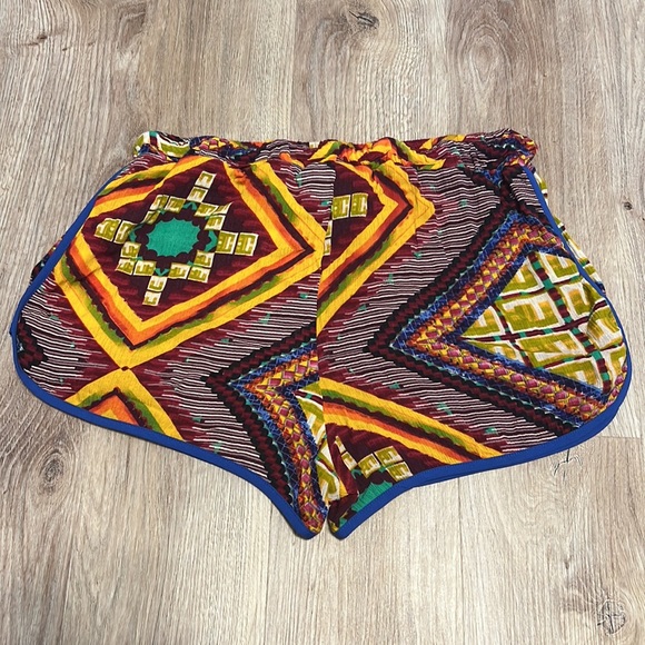 MINKPINK Moroccan Tile Festival Boho Aztec Printed Shorts - 7