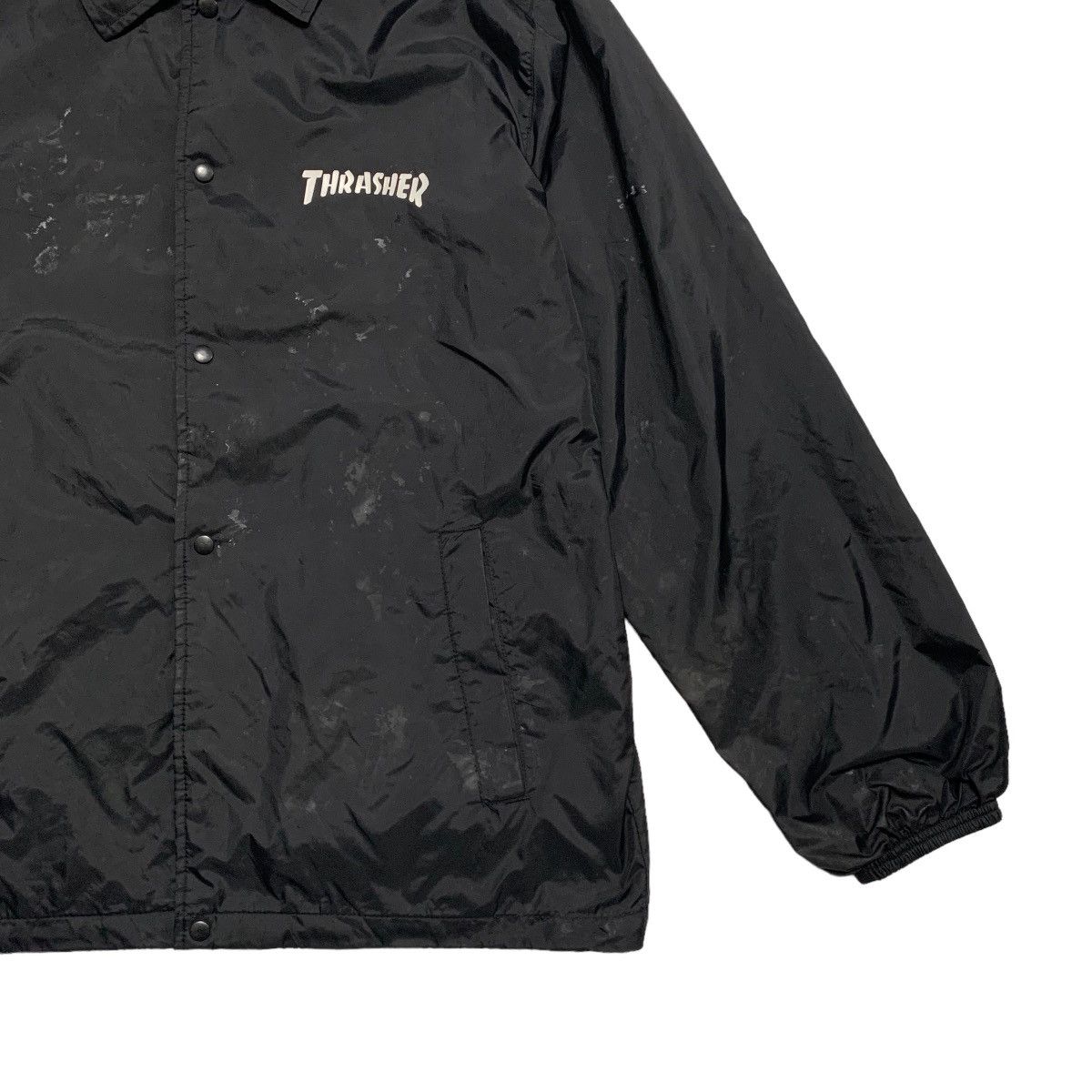 Thrasher Skateboard Magazine Big Logo Nylon Jacket - 8