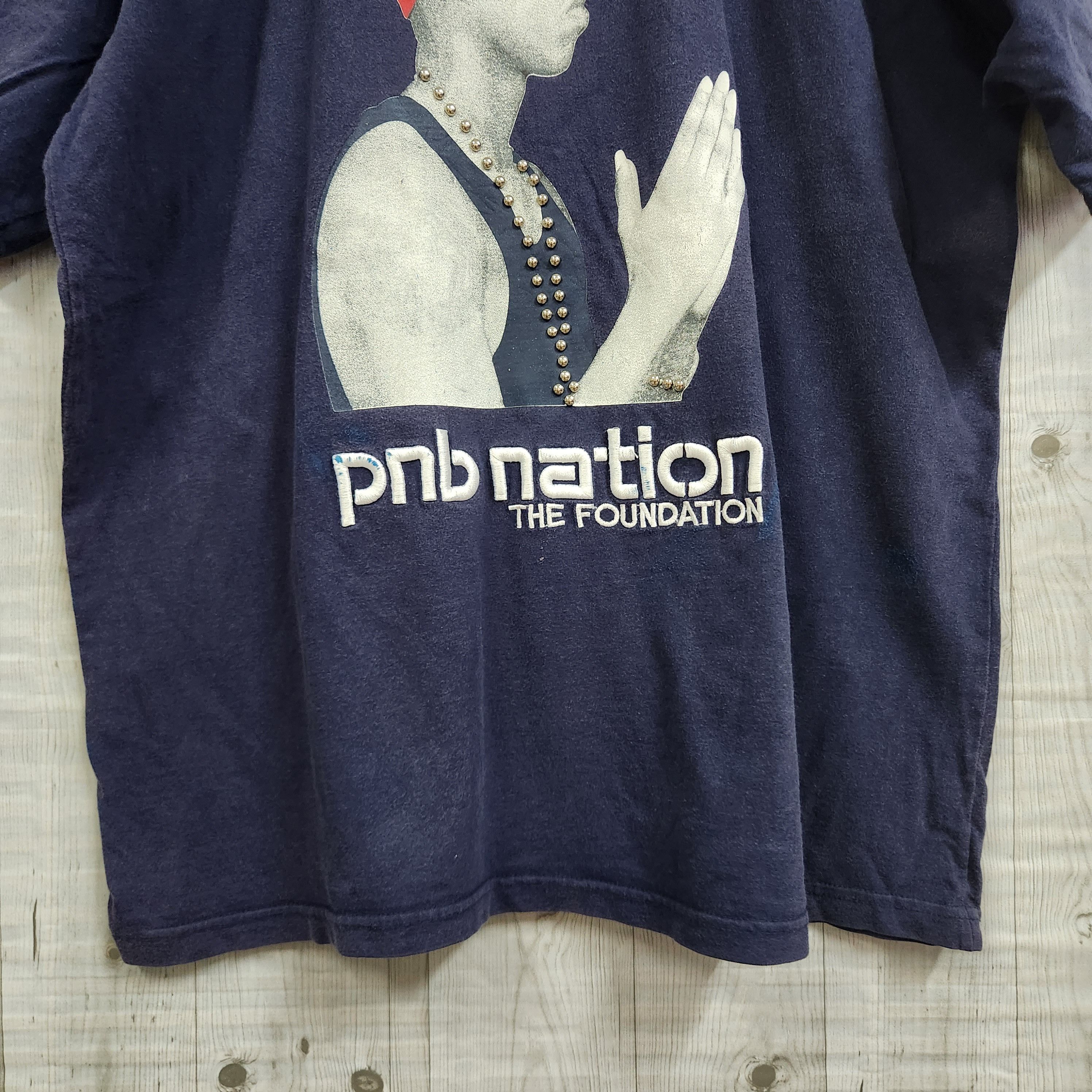 Japanese Brand - Tupac Shakur Rap Tees PNB Nation The Foundation TShirt - 8