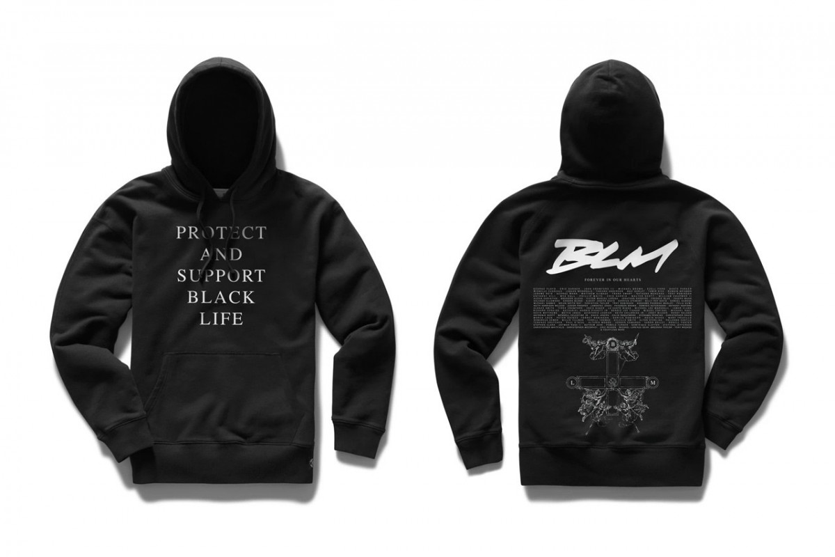Reigning Champ - Reigning Champ - BLM Hoody (Slightly Oversized) - 1