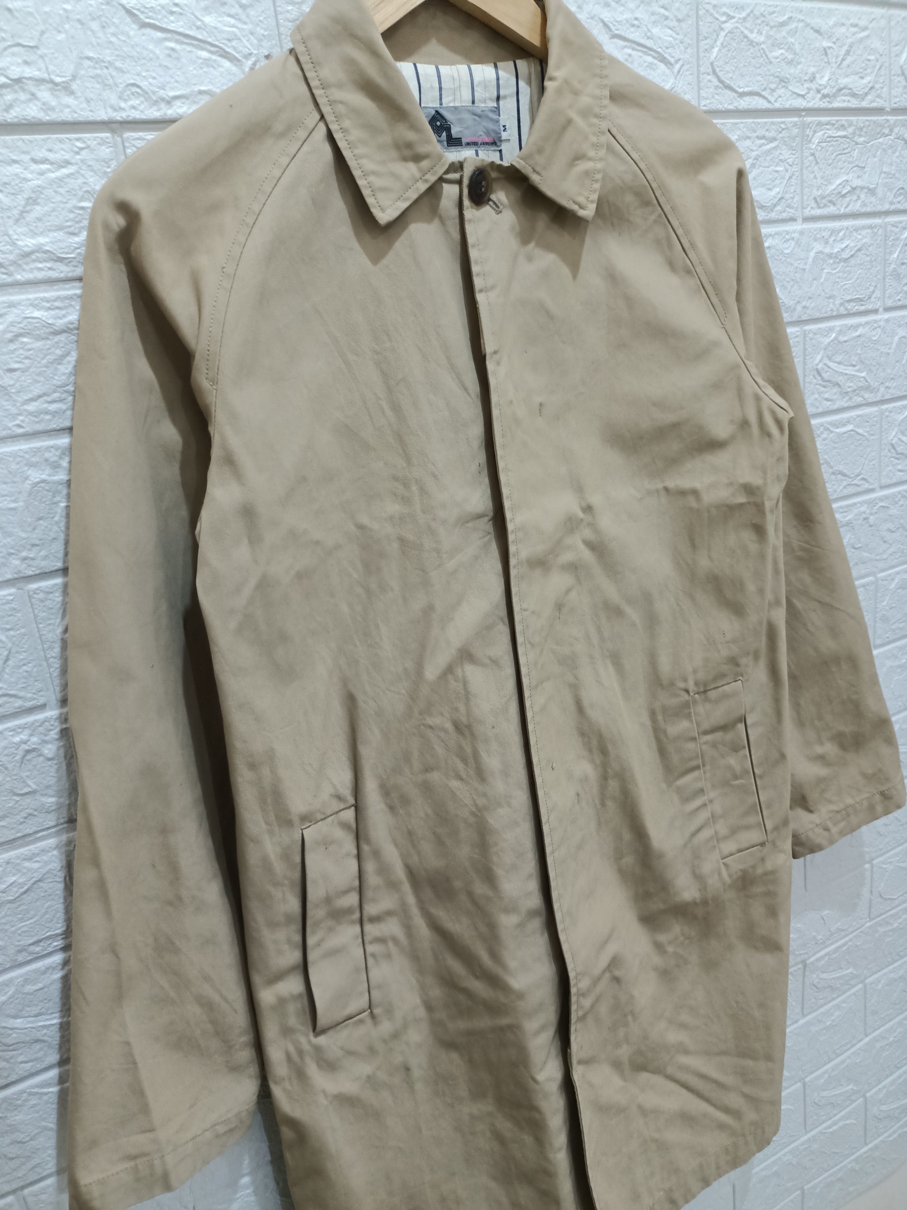 Archival Clothing - United Arrow Pink Label Made in Japan Trench Coats - 7