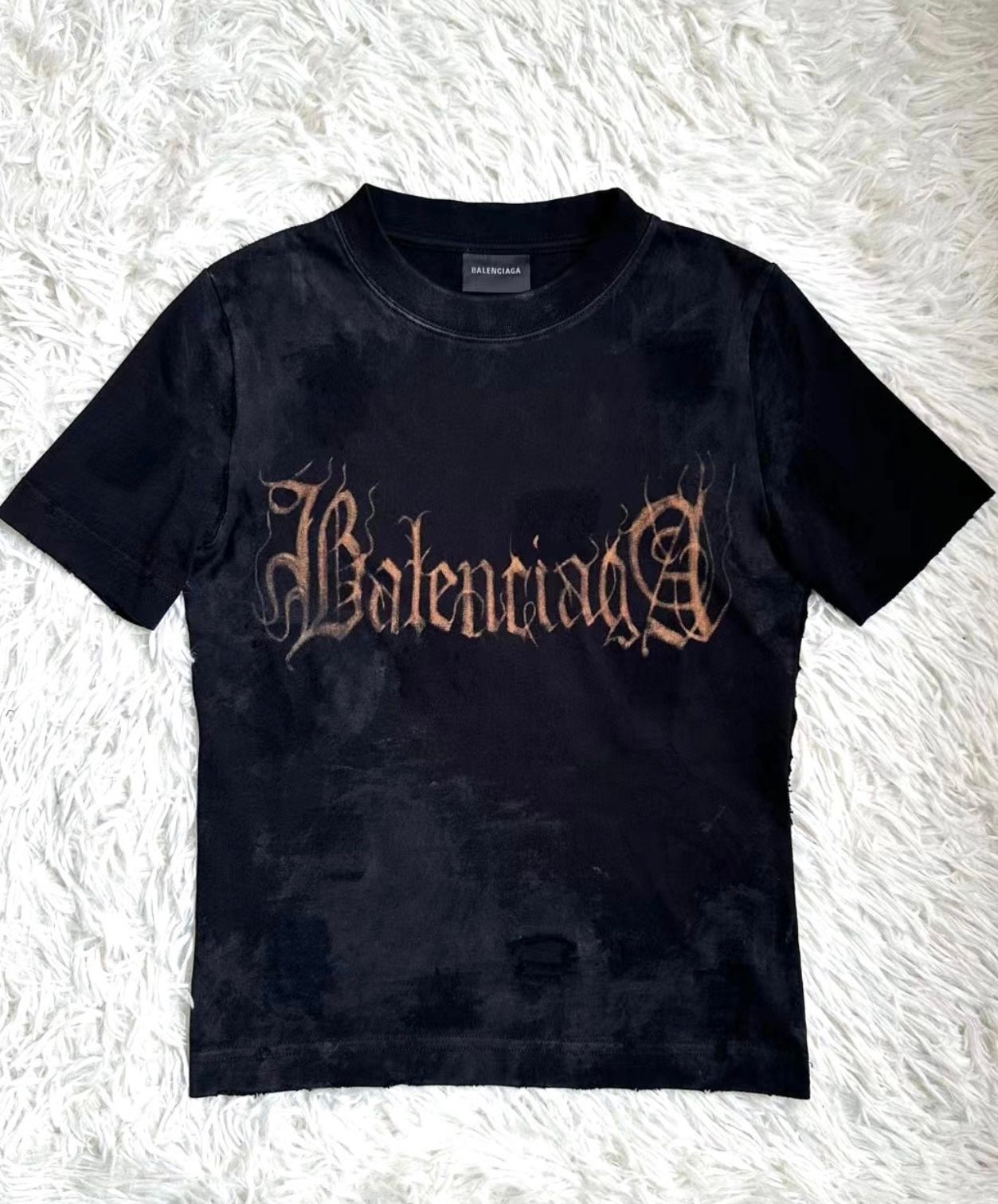 Balenciaga 23FW heavy metal t shirt - 1