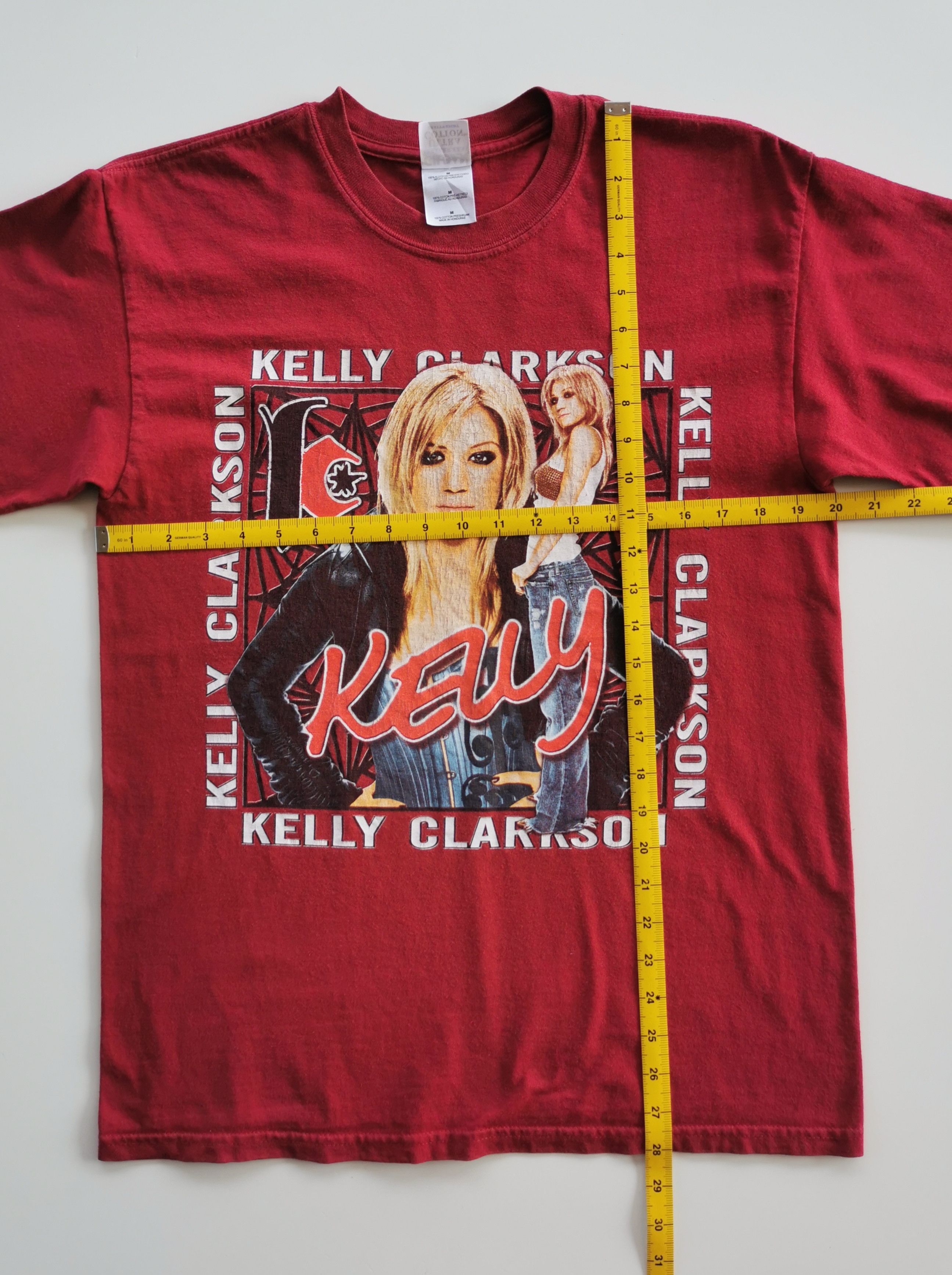 Vintage Kelly Clarkson Artist Singer Hazel Eyes Tour Shirt - 7