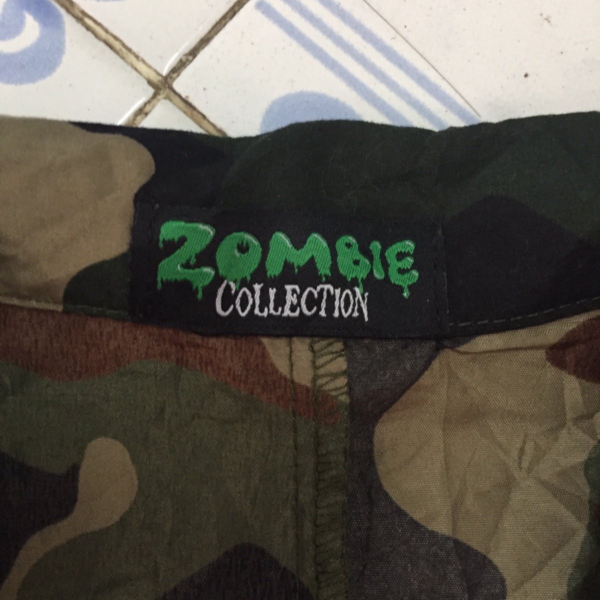 Custom - Zombie Collection Army Camo Button - 16