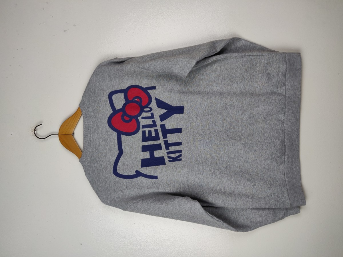 Anima - Vintage Hello Kitty Japan Big Logo Sweatshirt Crewneck - 7