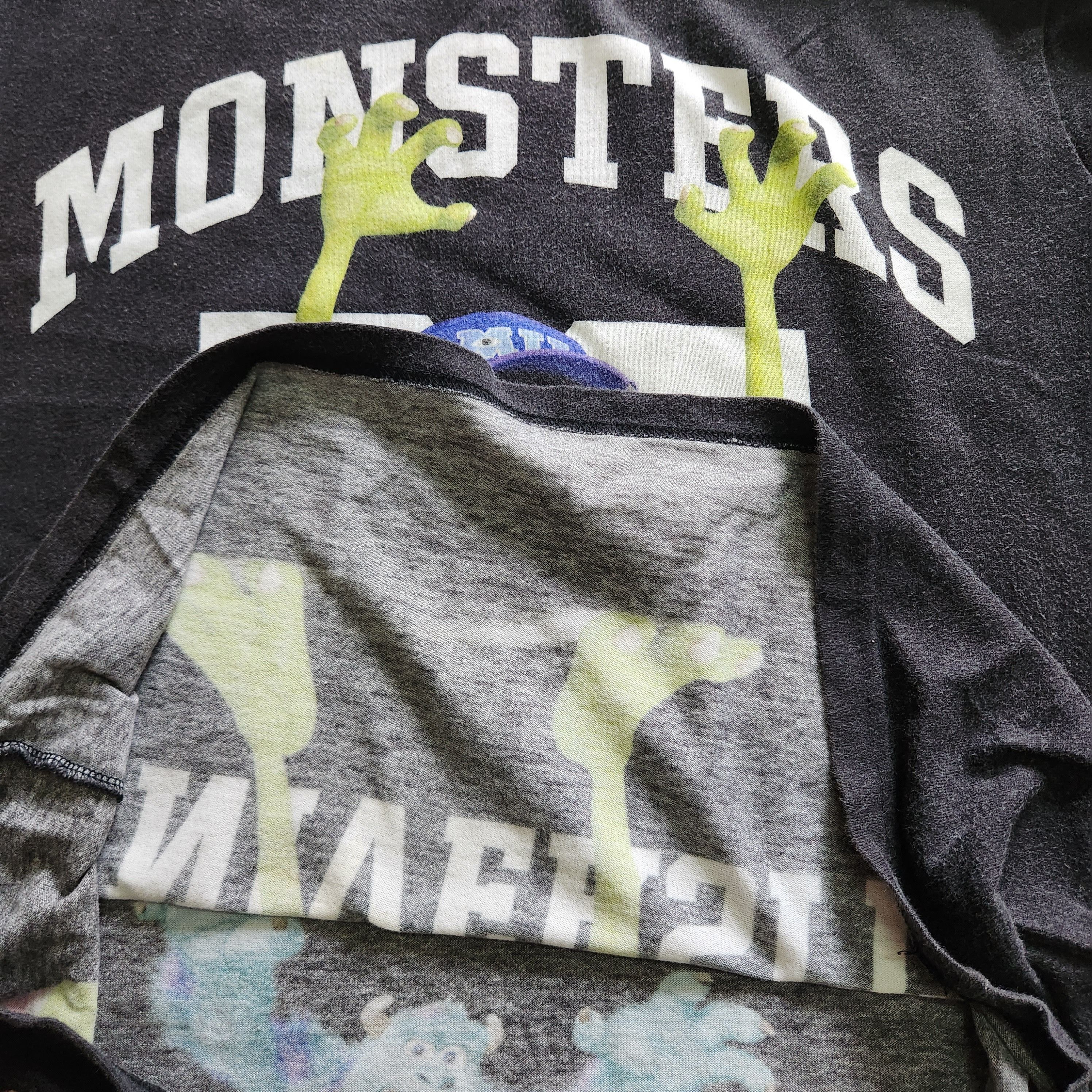 X-Girl X Disney Pixar Monster University Full Printed TShirt - 12