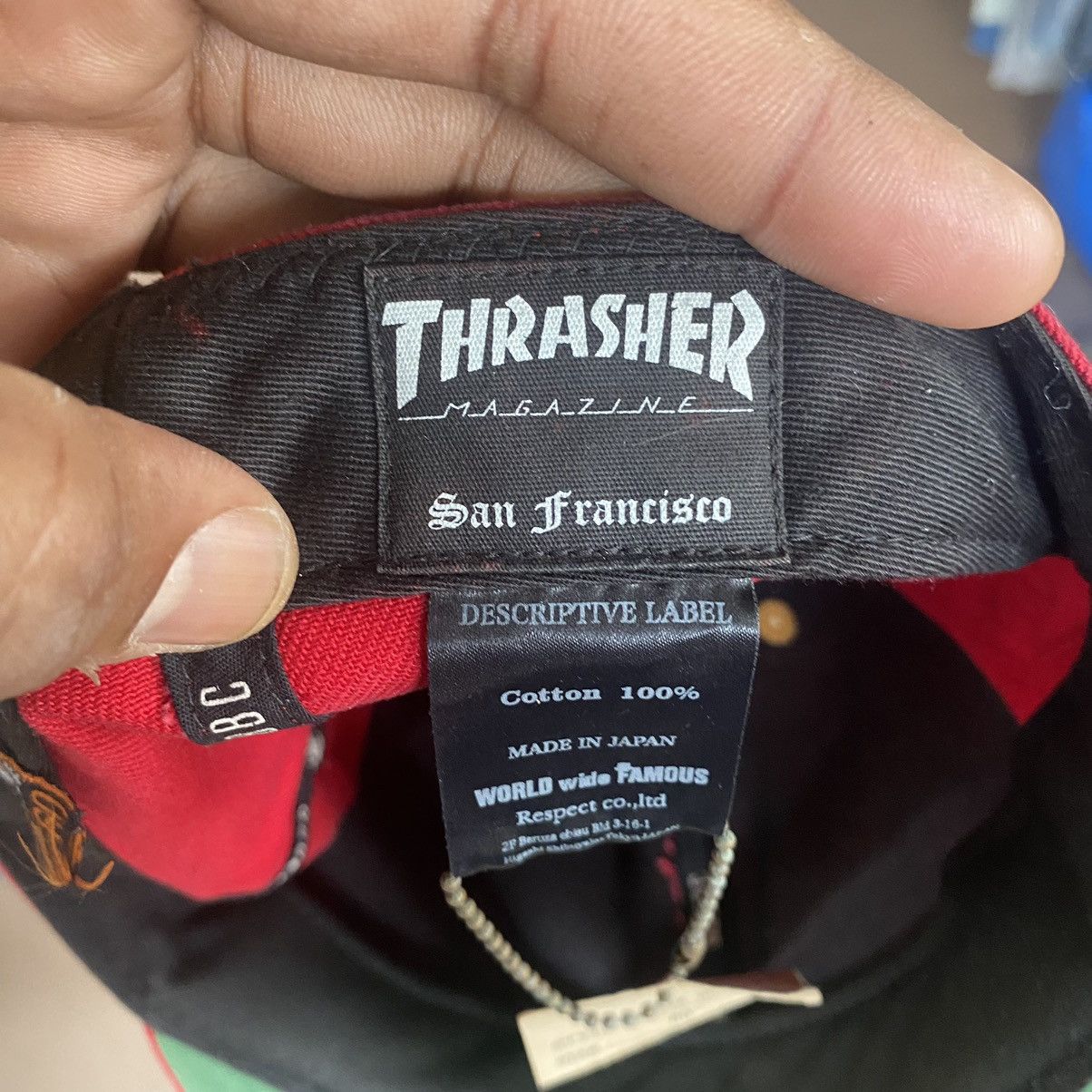 Vintage - FULLCAP THRASHER WORLD WIDE FAMOUS - 8