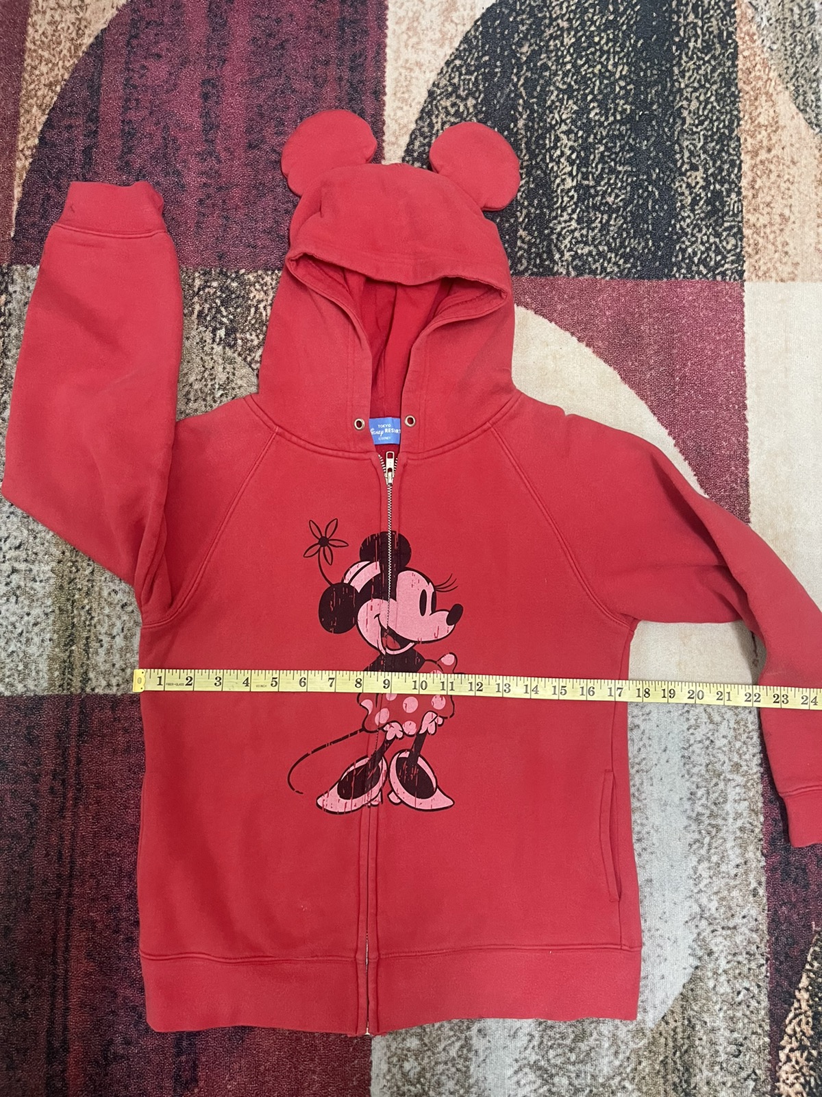Mickey Mouse - Minnie / Disney Zip Up Hoodie Japan Designer / Streetwear - 4