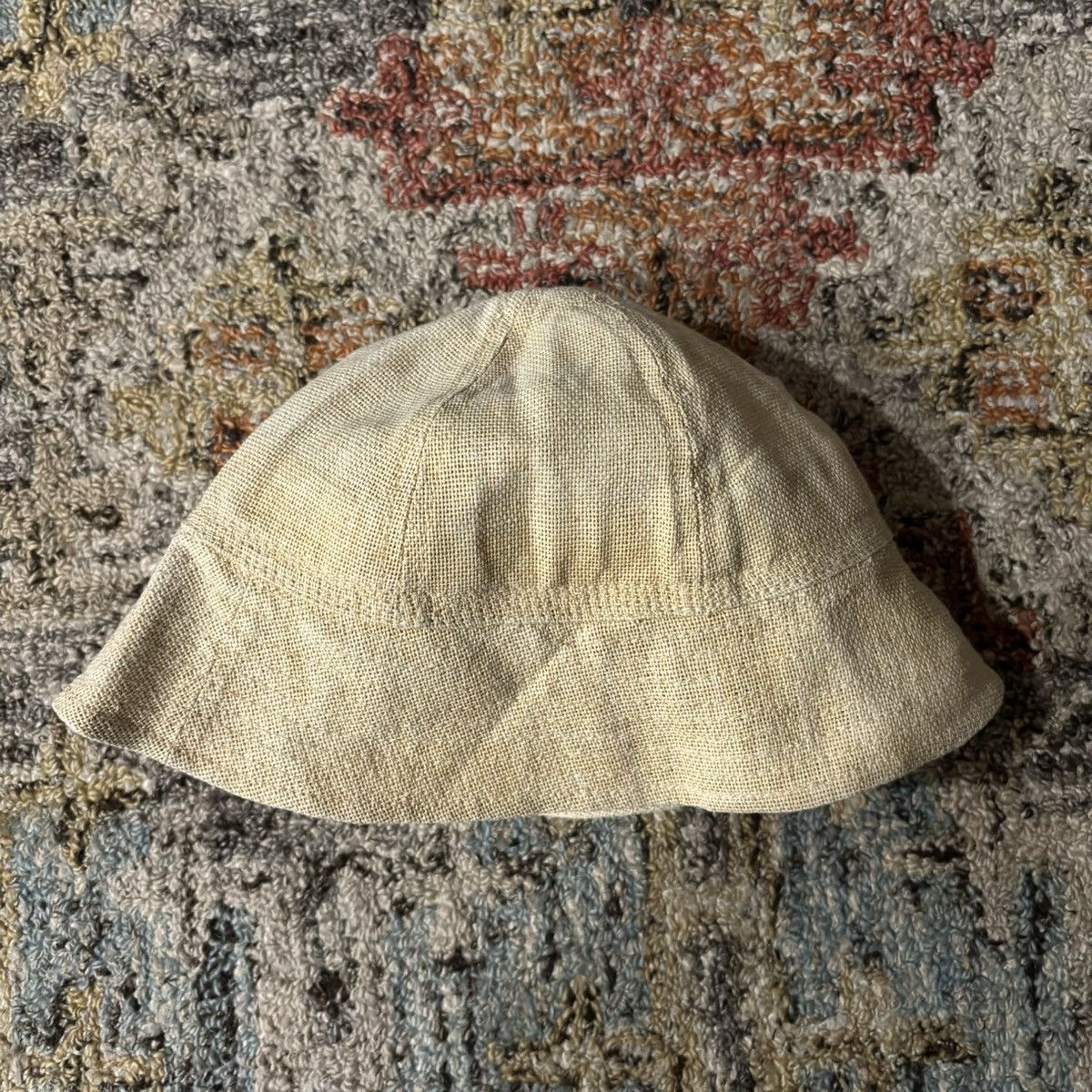 SS18 Paper Sailor Hat natural cream white Japan mesh - 1