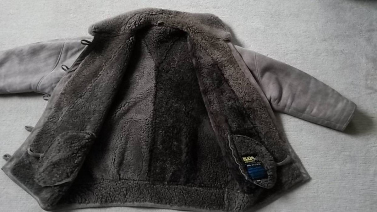 Vintage - 100% Real Lambskin Shearling / Jacket - 3