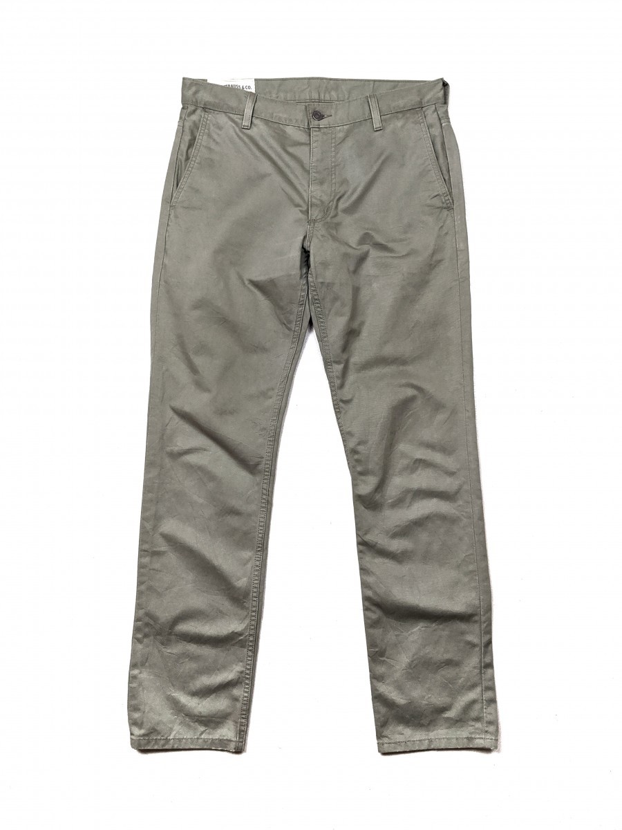 Green - White Tab Khakis Chinos Slack Pant Trouser Bottom - 1