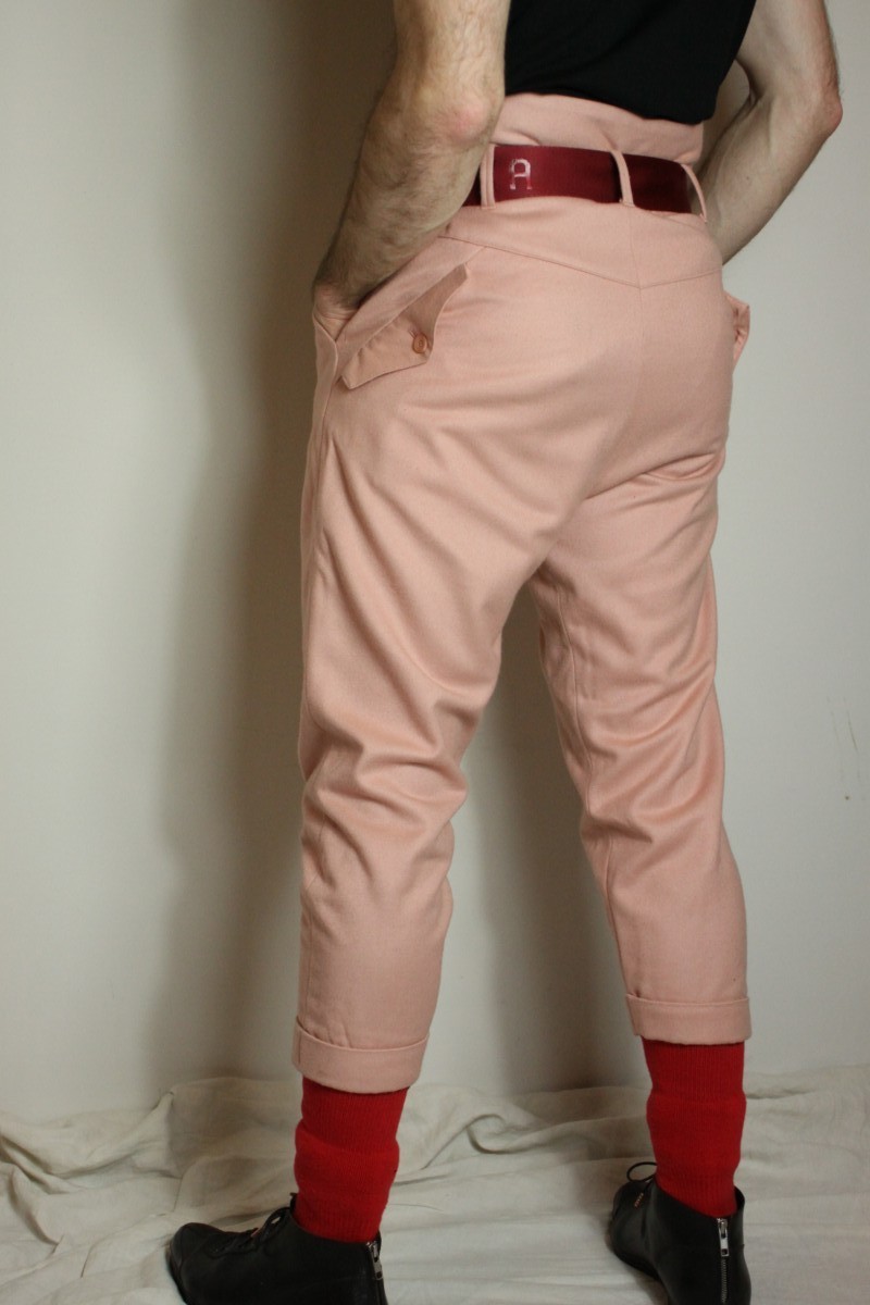 AW17 Neuromantika Pink Sample Pants - 597PAM1 - 7