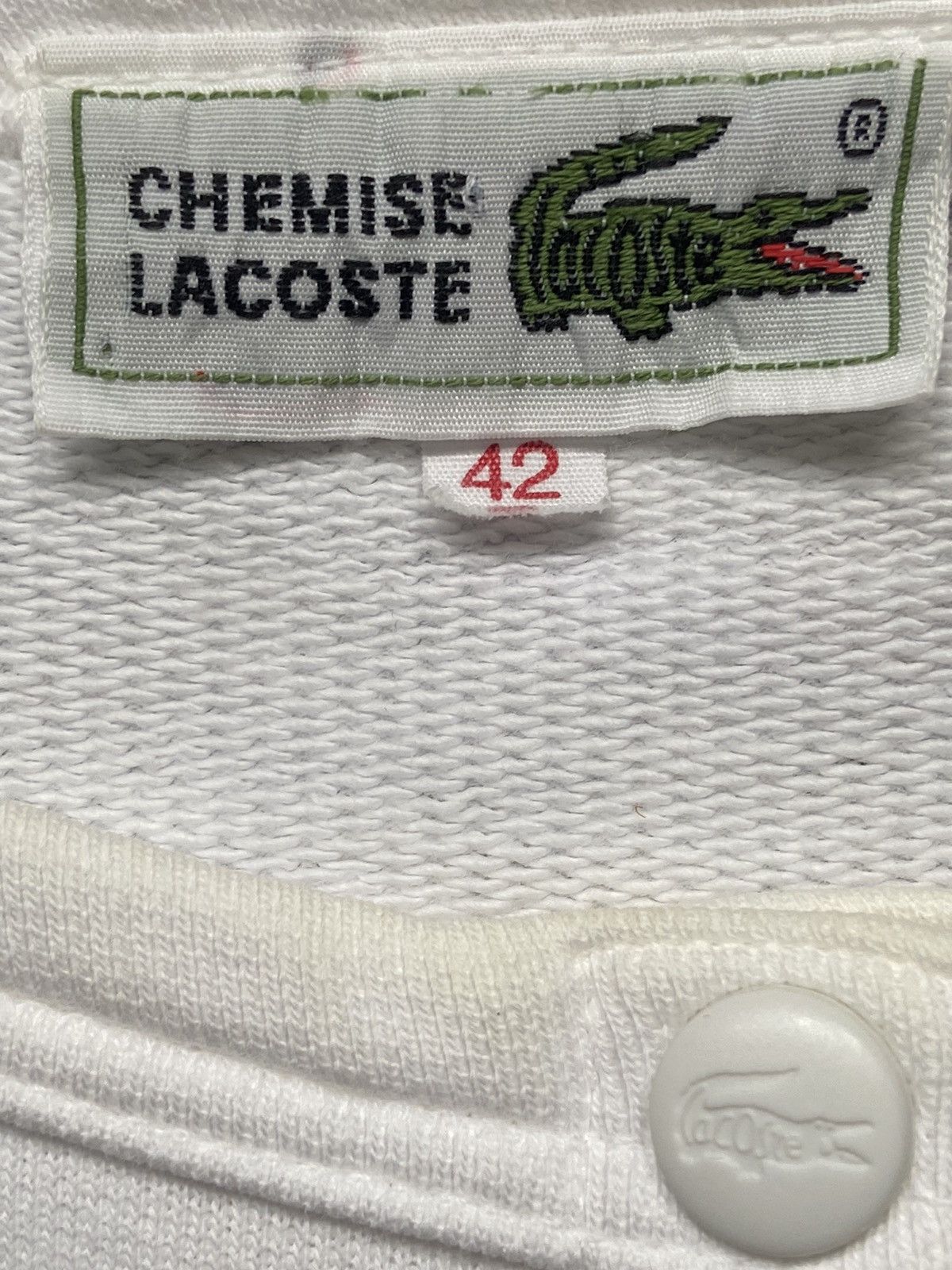 Lacoste Snap Button Cardigan - 6