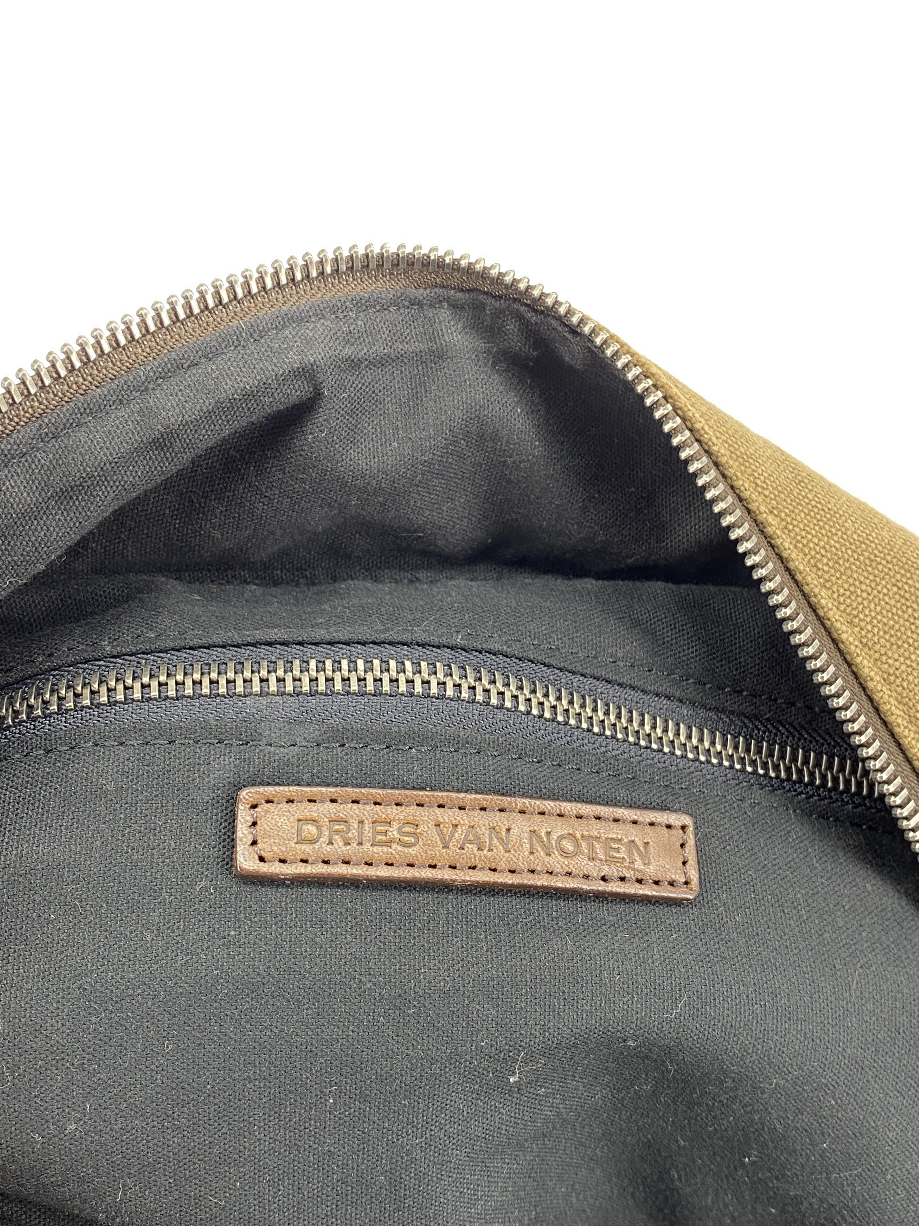 Canvas Leather Satchel Bag - 3