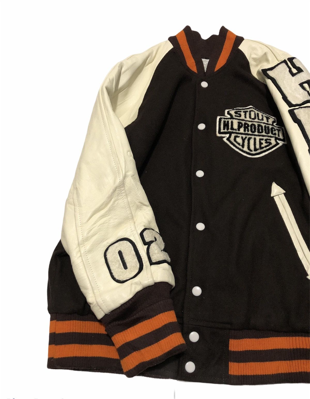 Vintage - VJ16 HMLS Homeless Varsity Jacket - 3