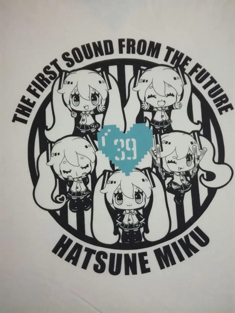 Vintage - Anime Hatsune Miku shirt Japanese evangelion dragon ball - 1