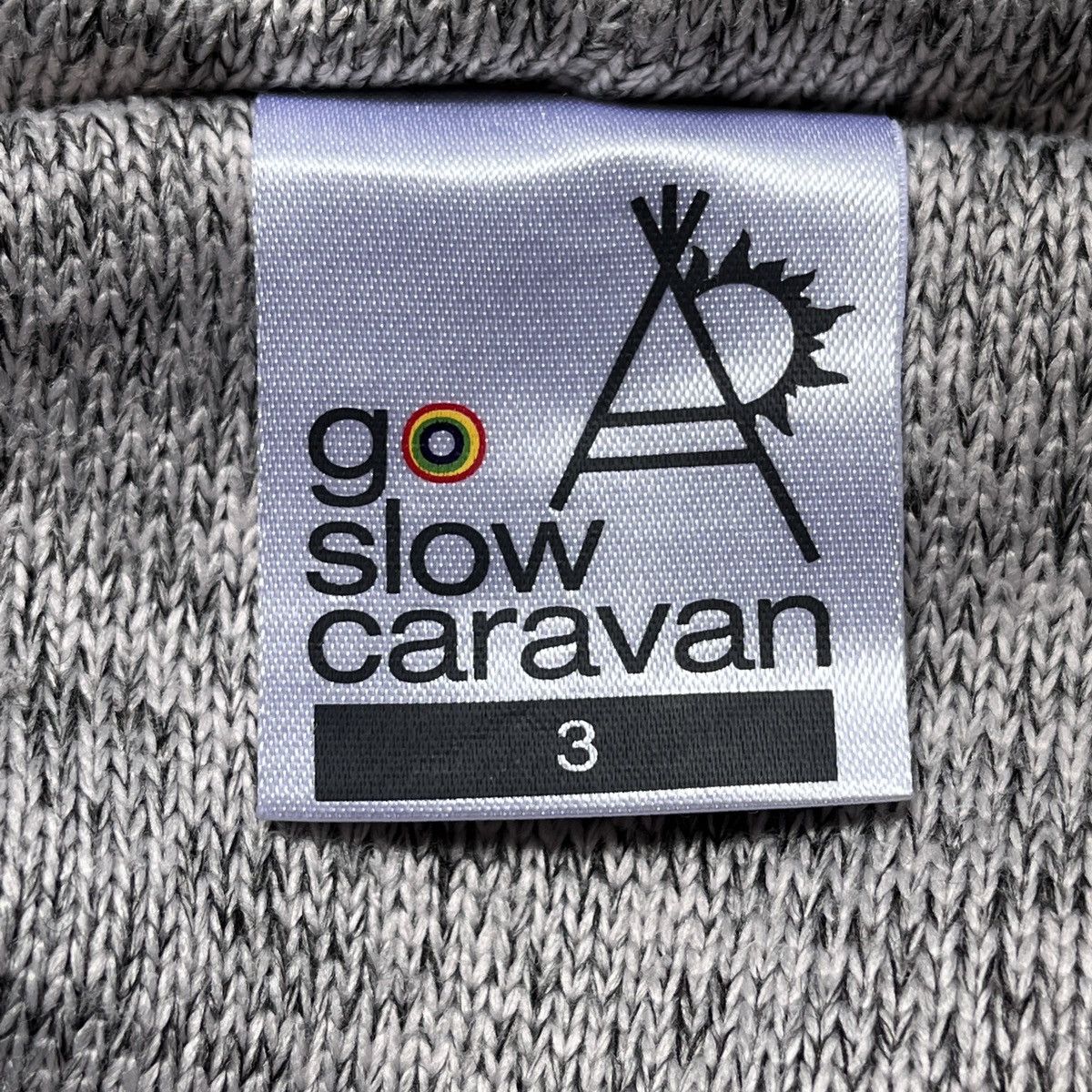 Vintage Go Slow Caravan Full Zipped Hoodie - 6