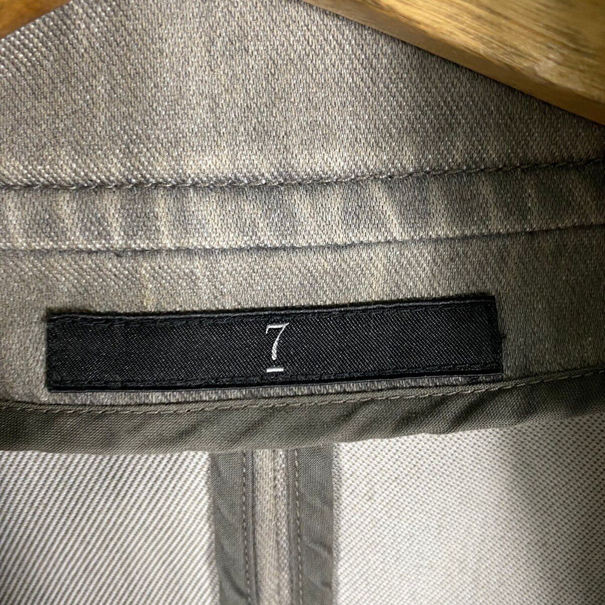Julius Ss11 Knit Denim Jacket Size 1 (s) Grey Colour - 12
