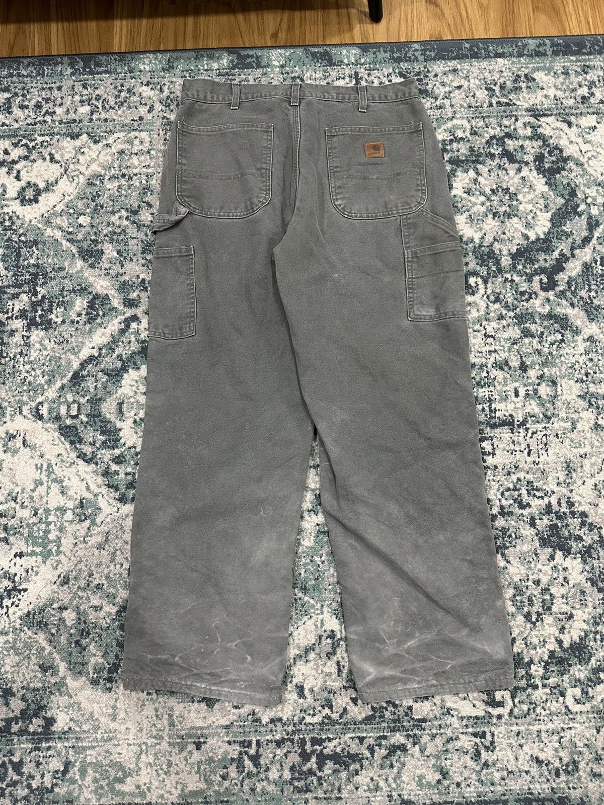 Vintage Carhatt Baggy Flannel-lined Pants - 2