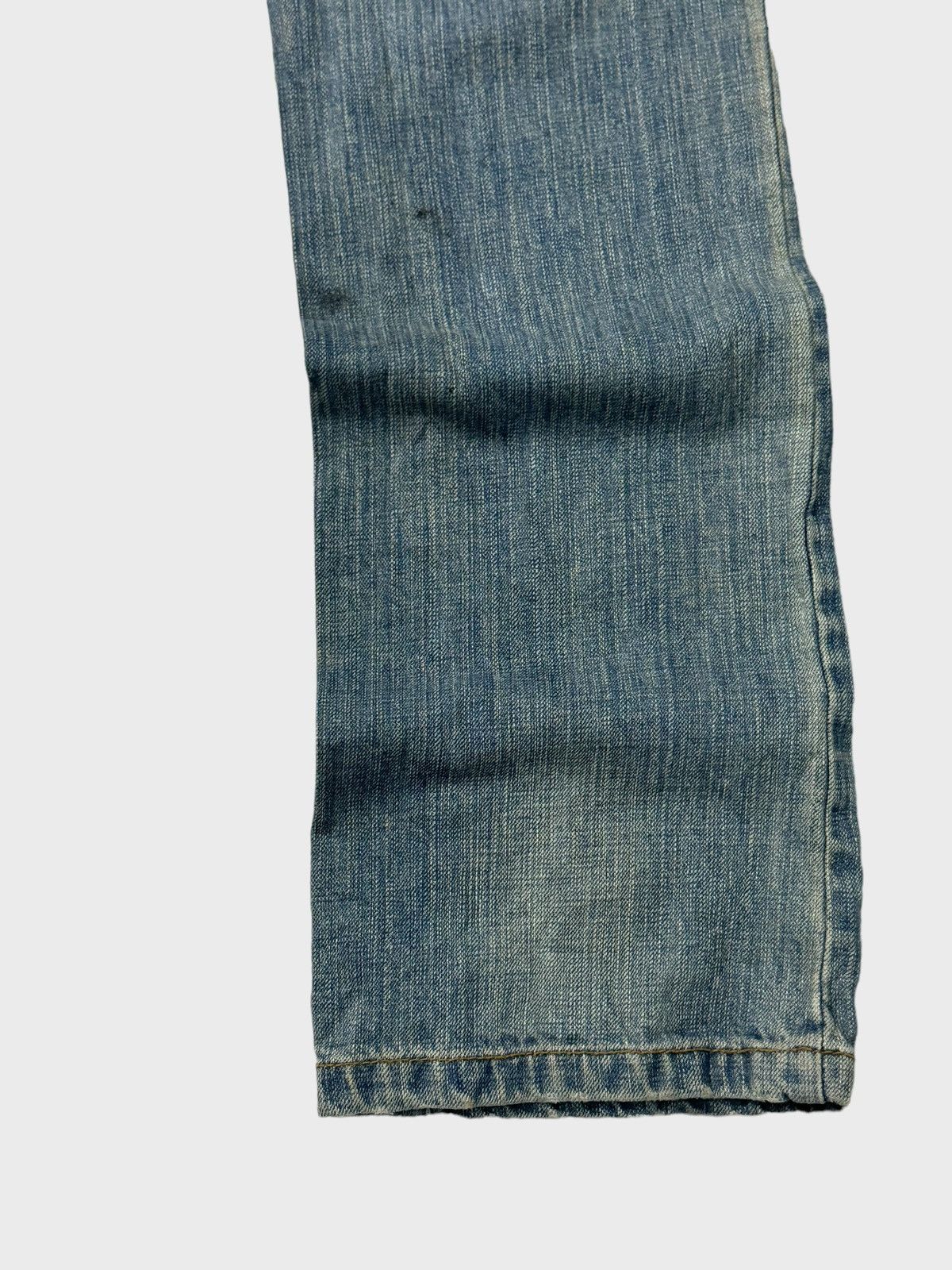 Flare Distressed Patches Junya Watanabe Style Denim Jeans - 12