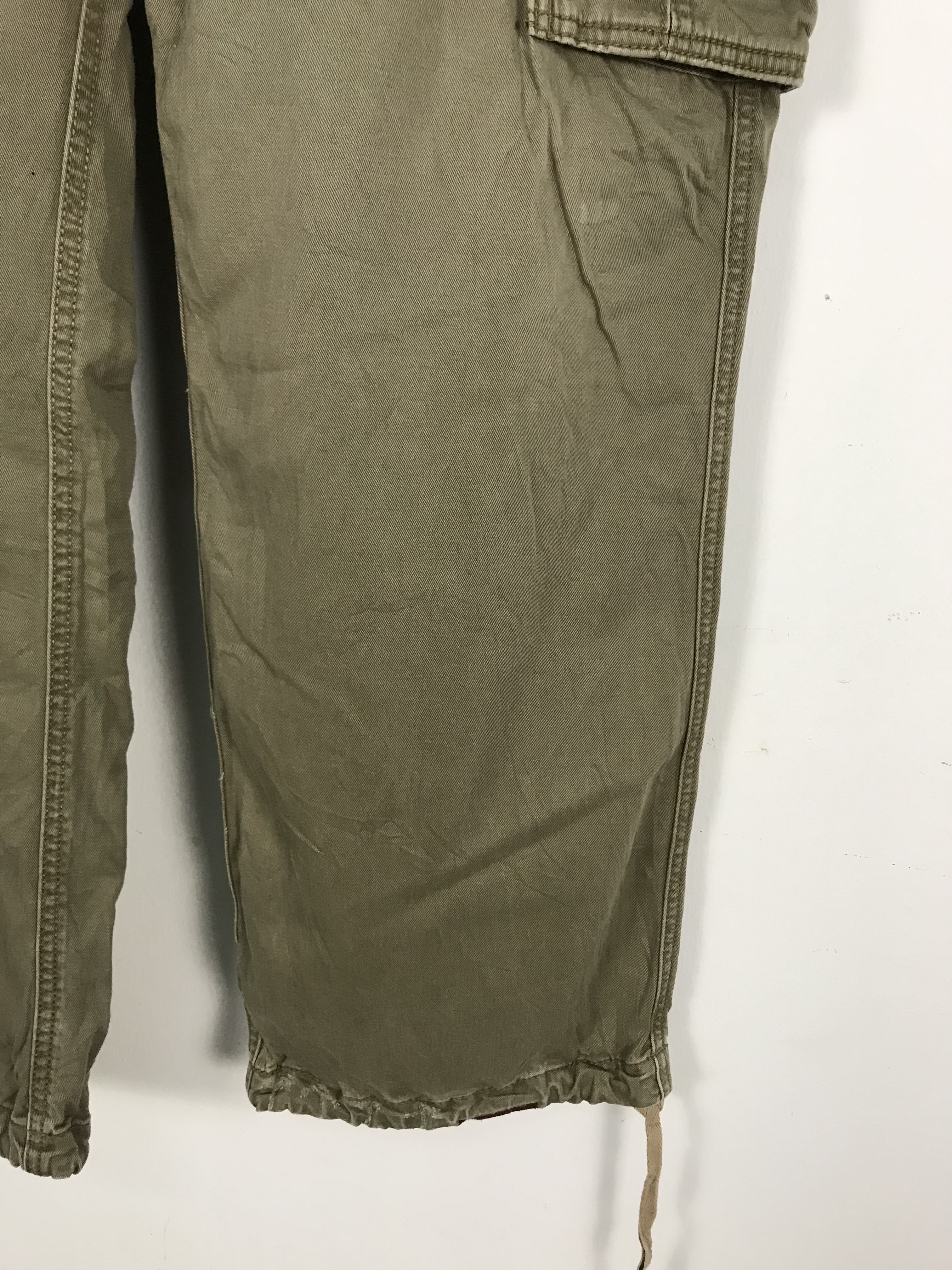 Military - Japan Cargo Pant Multipocket Drawstring Army Style #2593 - 6