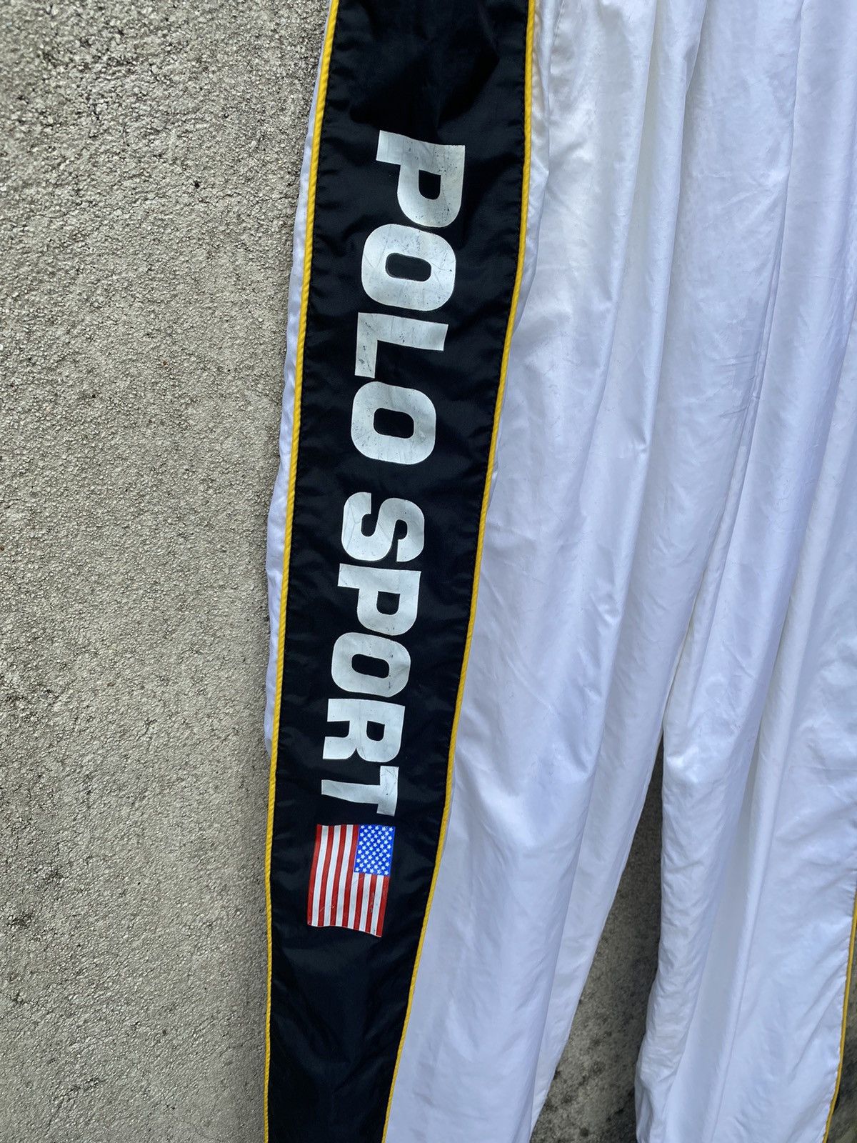 Polo Ralph Lauren - 🇺🇸 Polo Sport Side Tape Track Pants Made Usa - 4