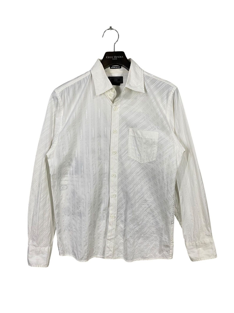 Oakley shirt button ups regular fit full printed size S - 1