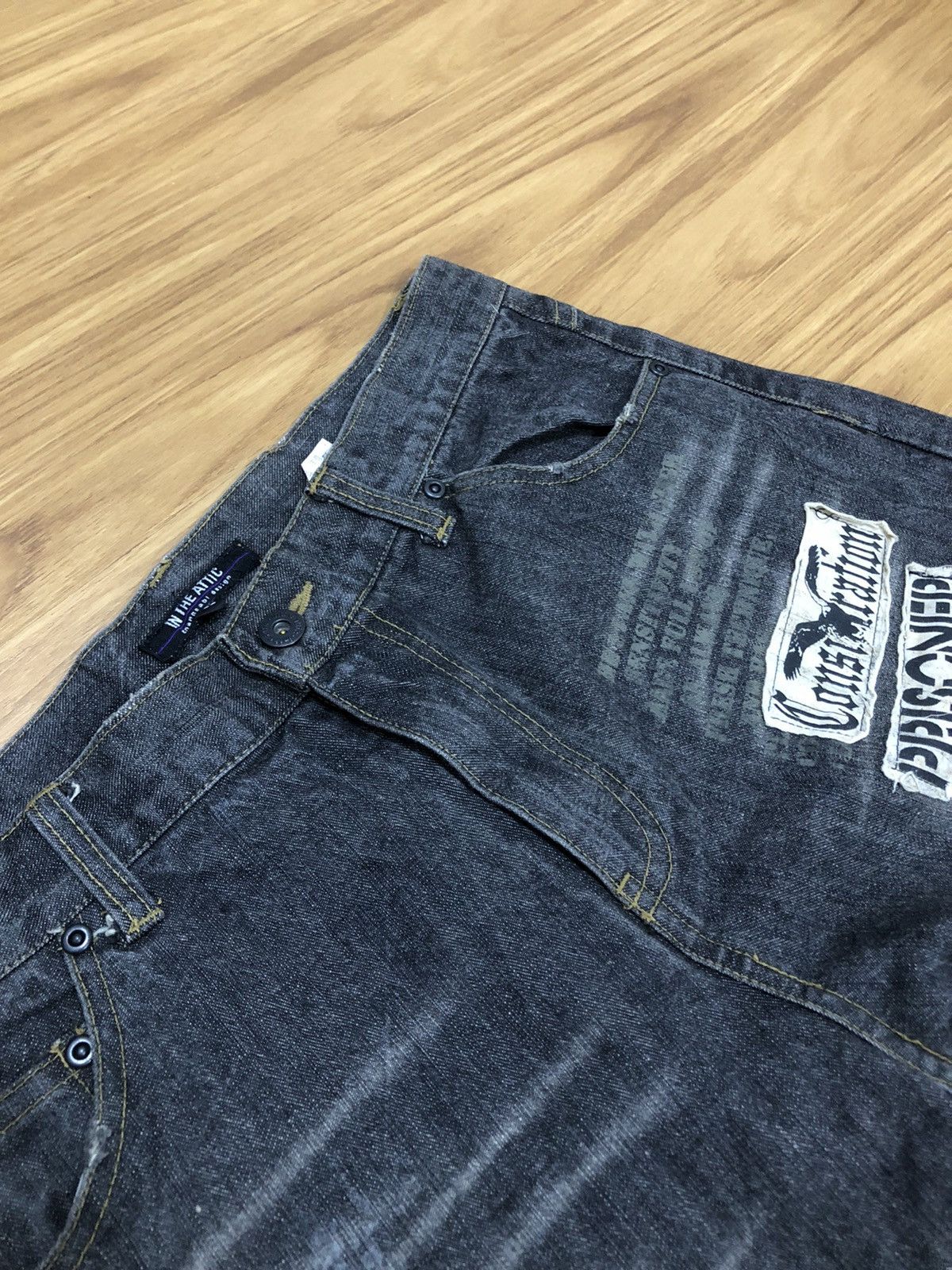 Seditionaries - 1990 - In The Attic Japanese Distressed Patches Denim Pant - 6