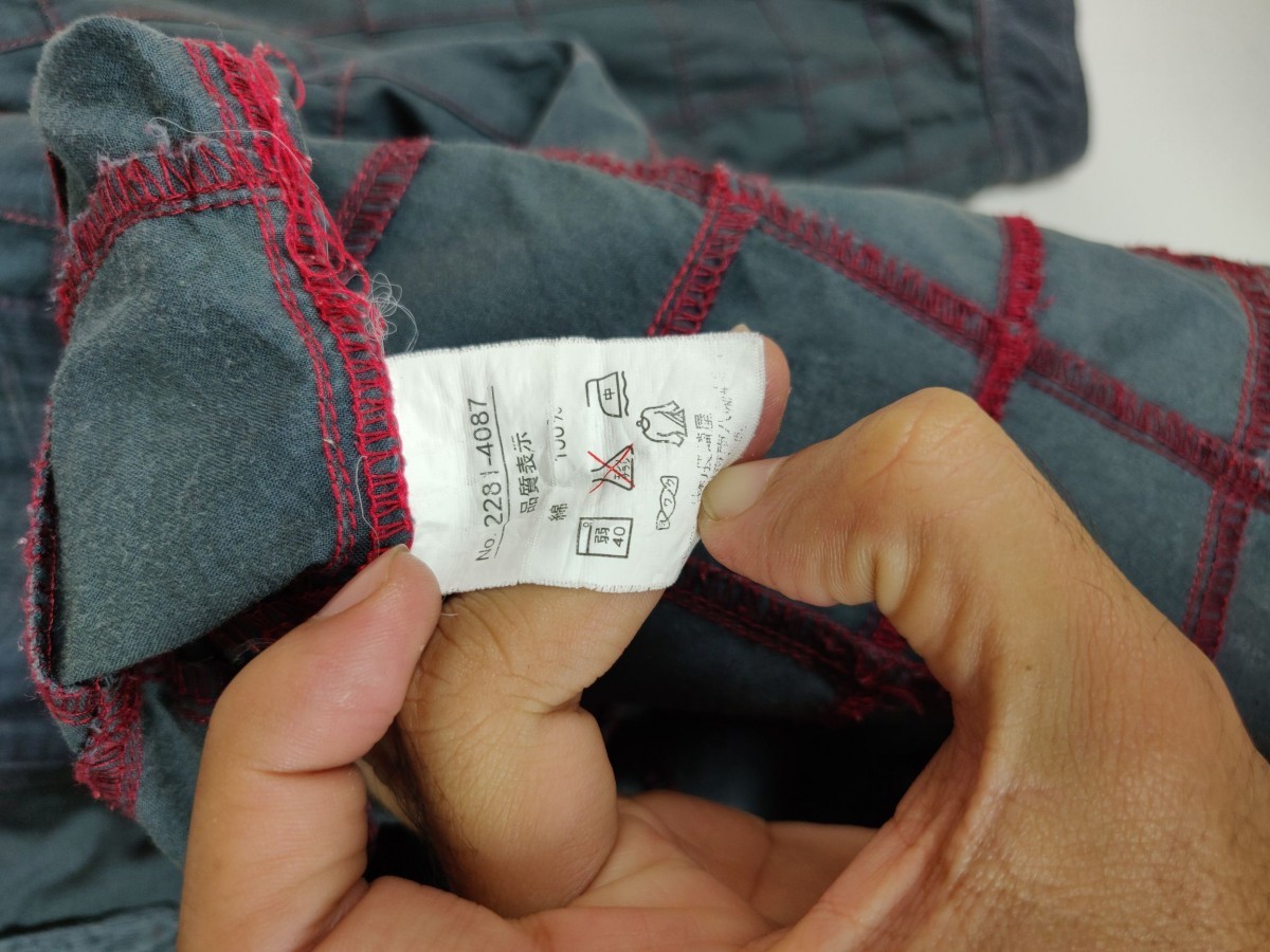 Japanese Brand - Style to Save Japan Button Ups Shirt Checkered - 7