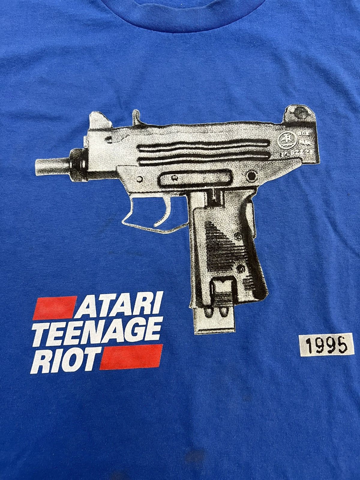 VINTAGE 90’s ATARI TEENAGE RIOT PUNK T-SHIRT - 4